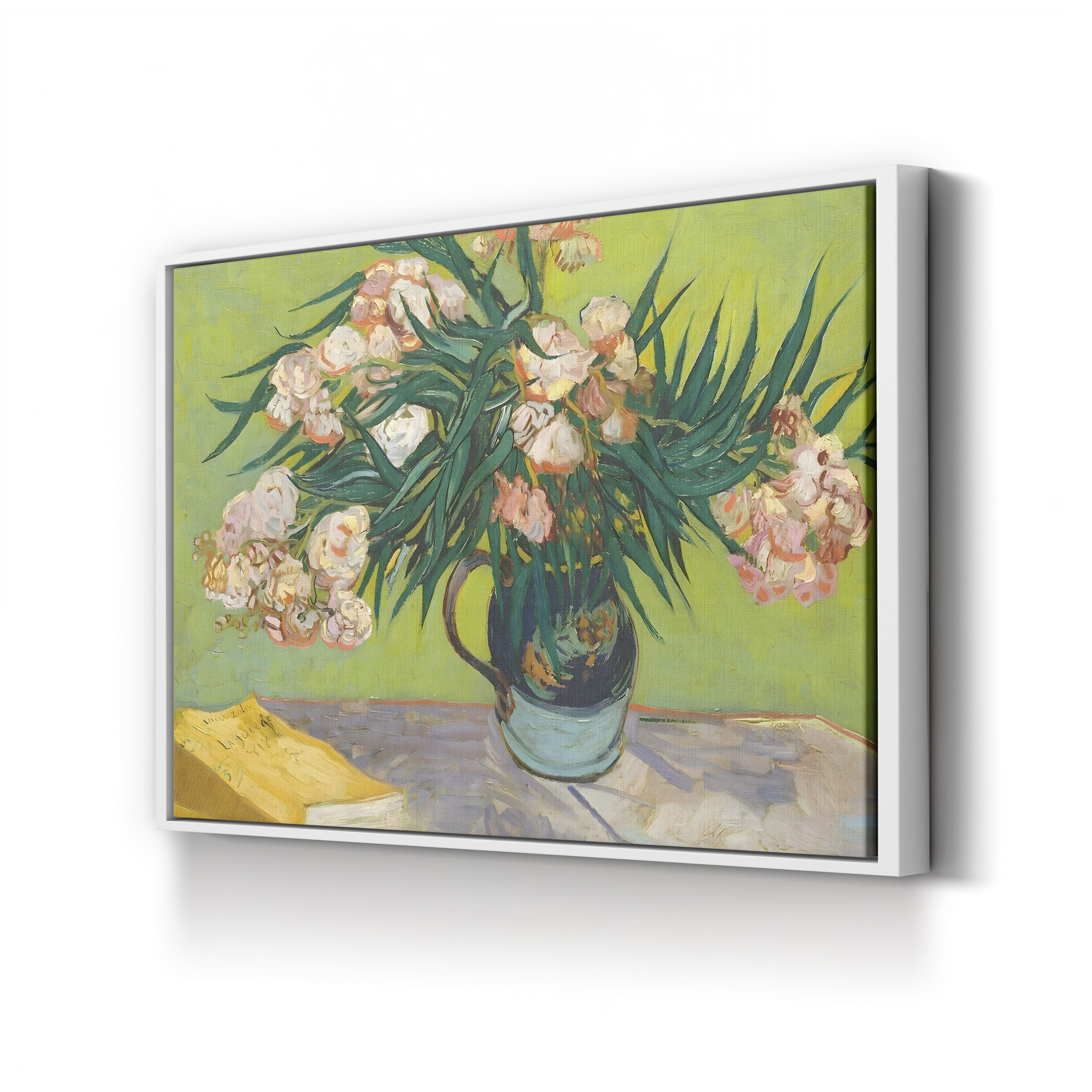 Oleander – Vincent van Gogh Wall Art | Post-Impressionist Floral Canvas Print