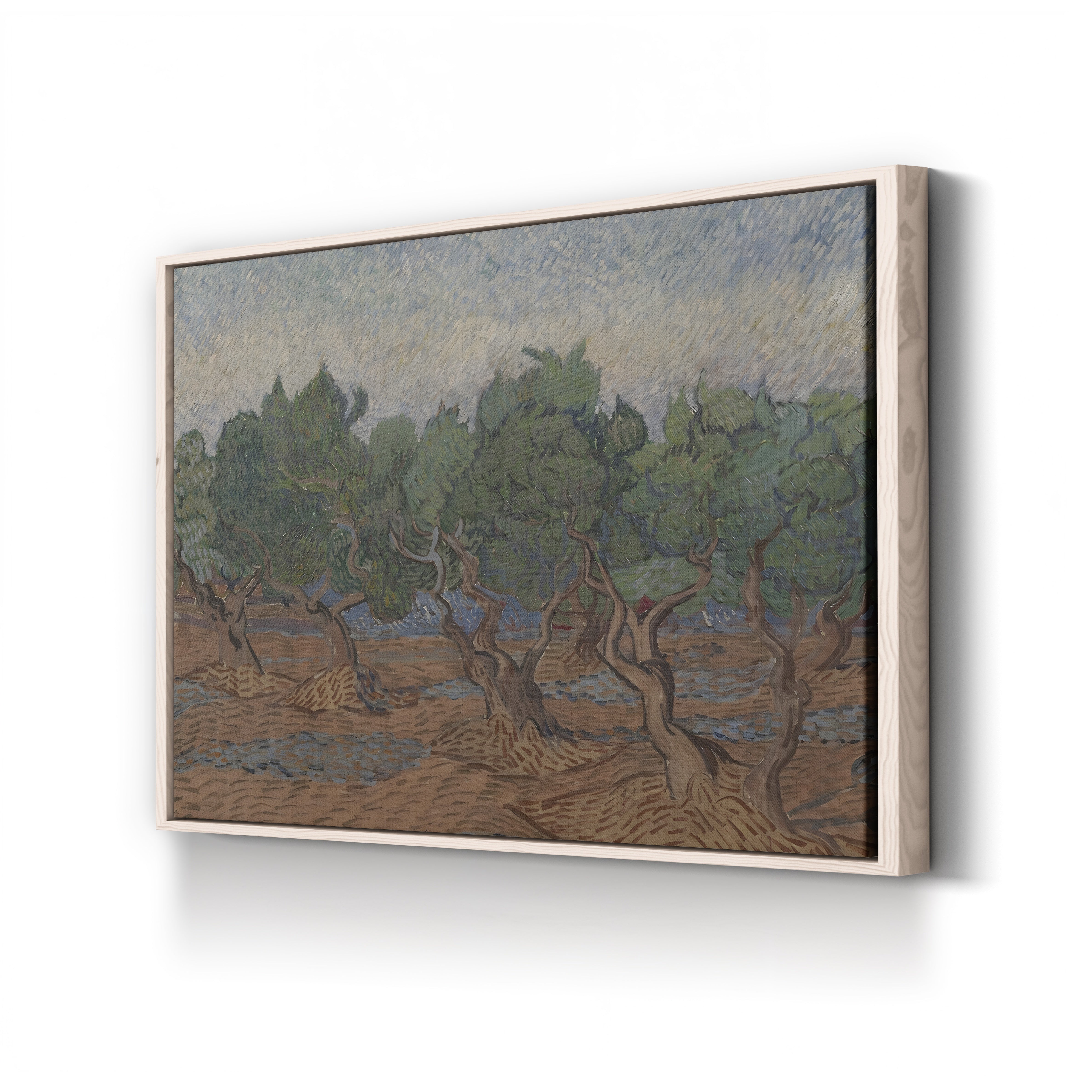The Olive Grove, 1889 – Vincent van Gogh Wall Art | Post-Impressionist Saint-Rémy Landscape Canvas Print