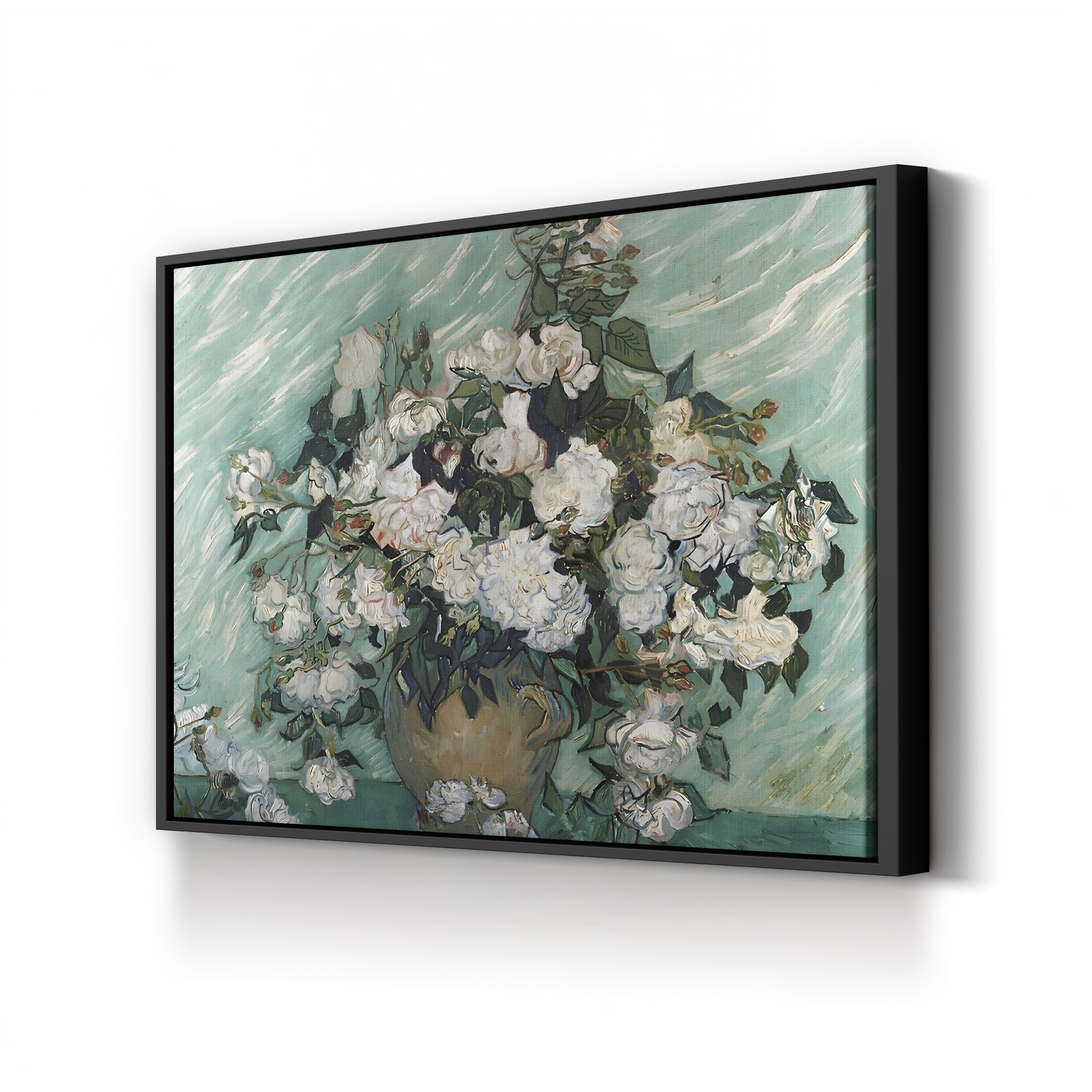 Roses – Vincent van Gogh Wall Art | Post-Impressionist Floral Canvas Print