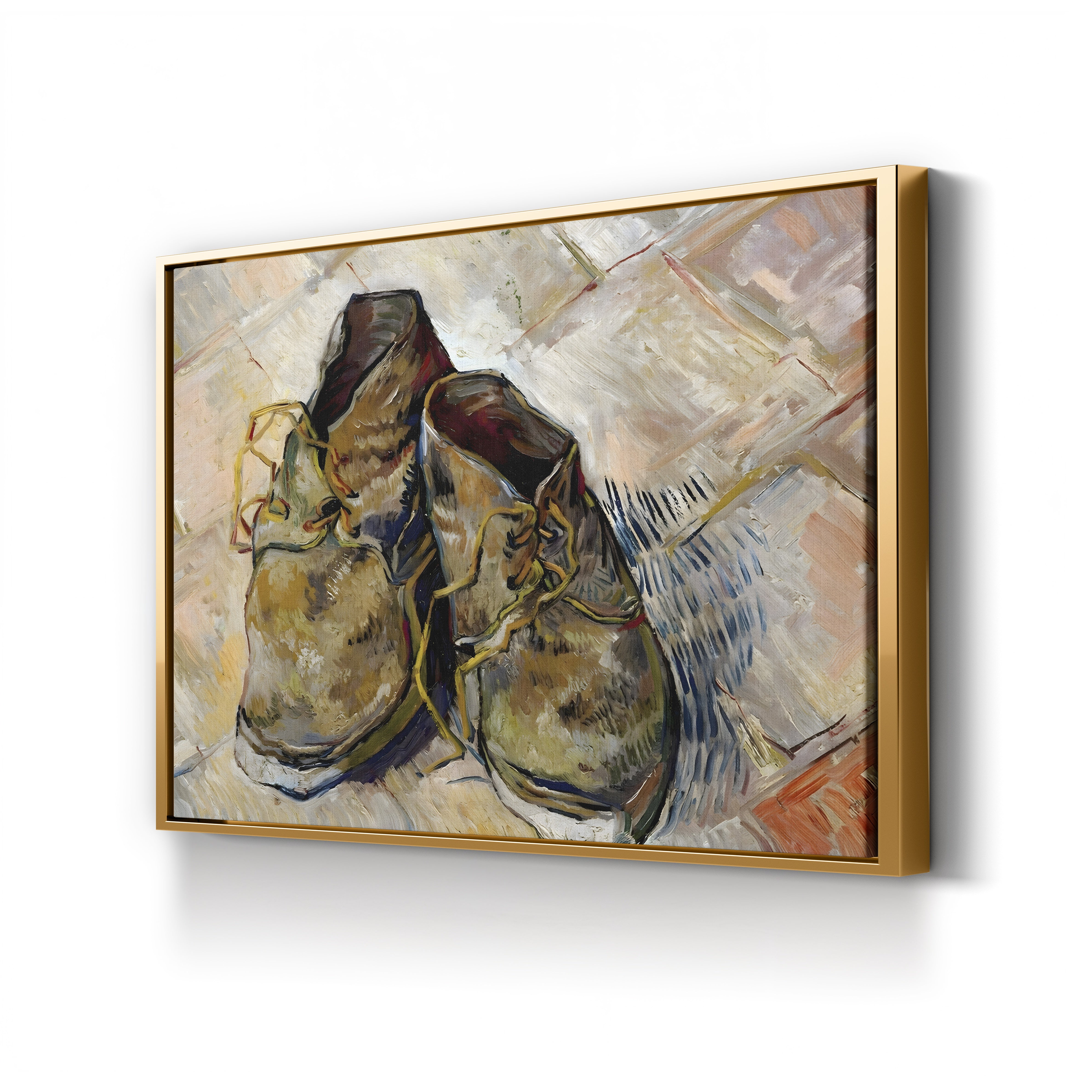 Shoes – Vincent van Gogh Wall Art | Post-Impressionist Still Life Canvas Print