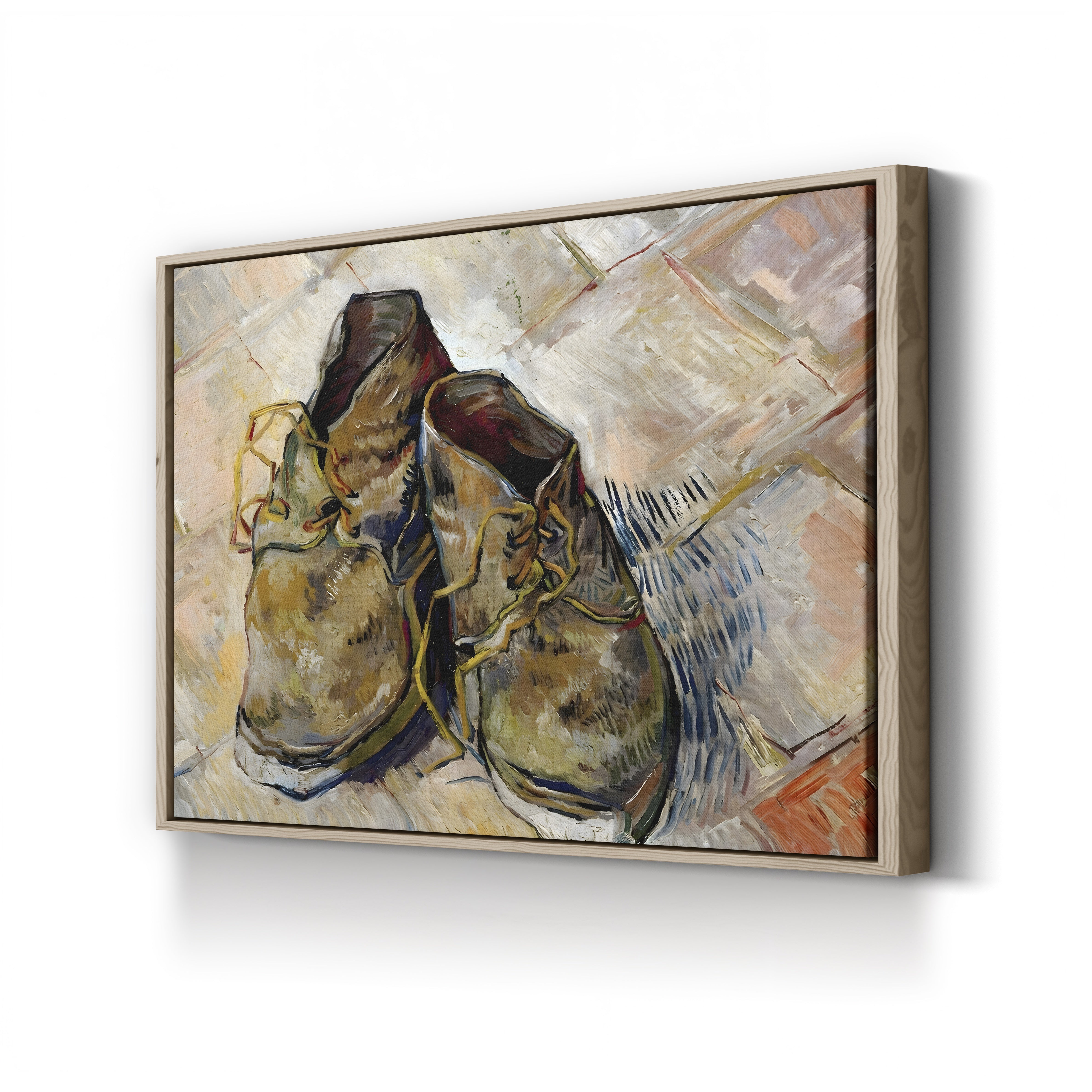 Shoes – Vincent van Gogh Wall Art | Post-Impressionist Still Life Canvas Print