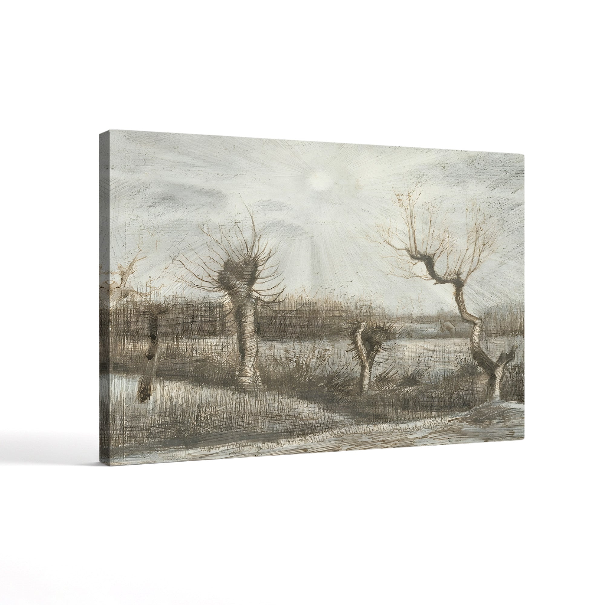 Tetards, 1884 – Vincent van Gogh Wall Art | Early Dutch Landscape Canvas Print