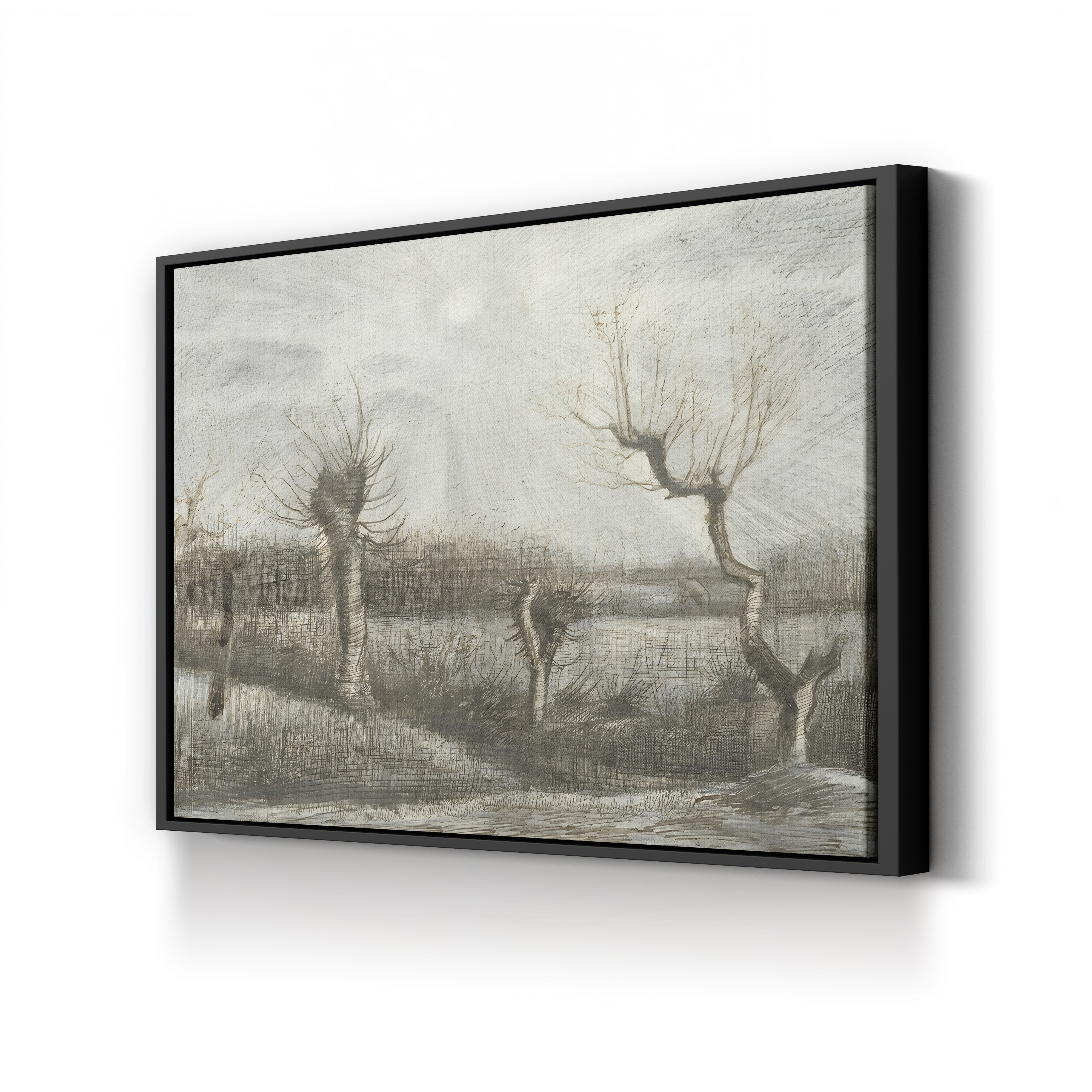 Tetards, 1884 – Vincent van Gogh Wall Art | Early Dutch Landscape Canvas Print