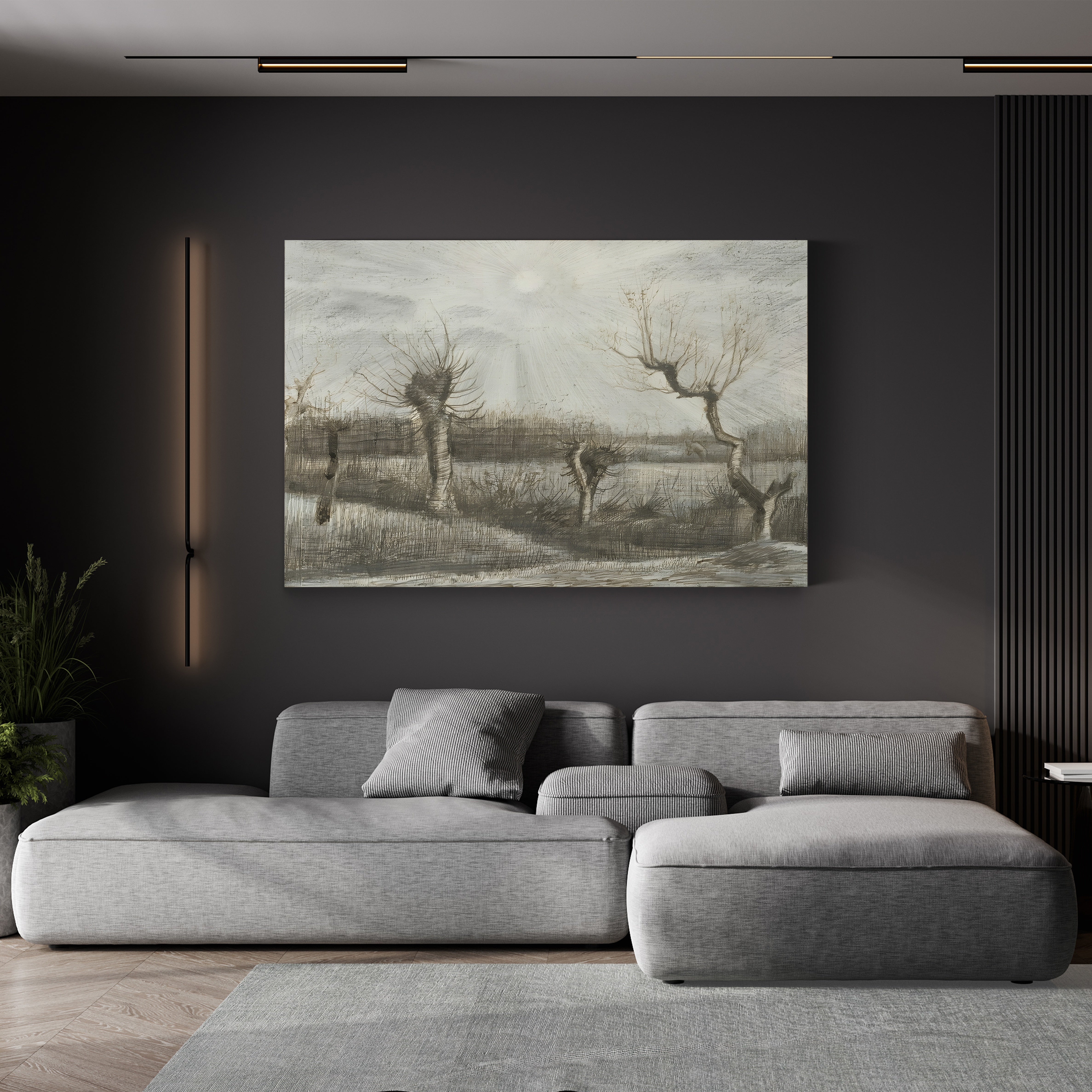 Tetards, 1884 – Vincent van Gogh Wall Art | Early Dutch Landscape Canvas Print