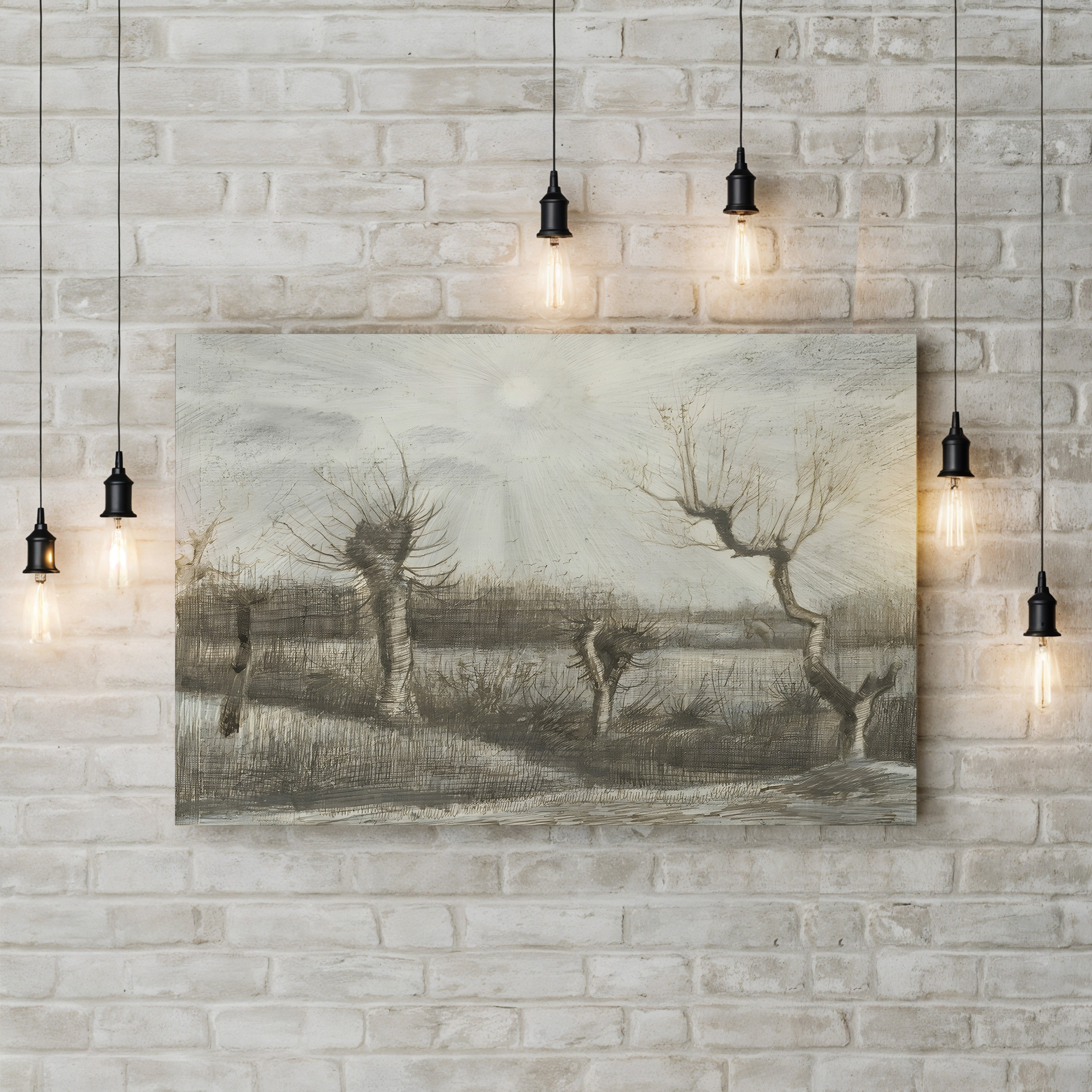 Tetards, 1884 – Vincent van Gogh Wall Art | Early Dutch Landscape Canvas Print