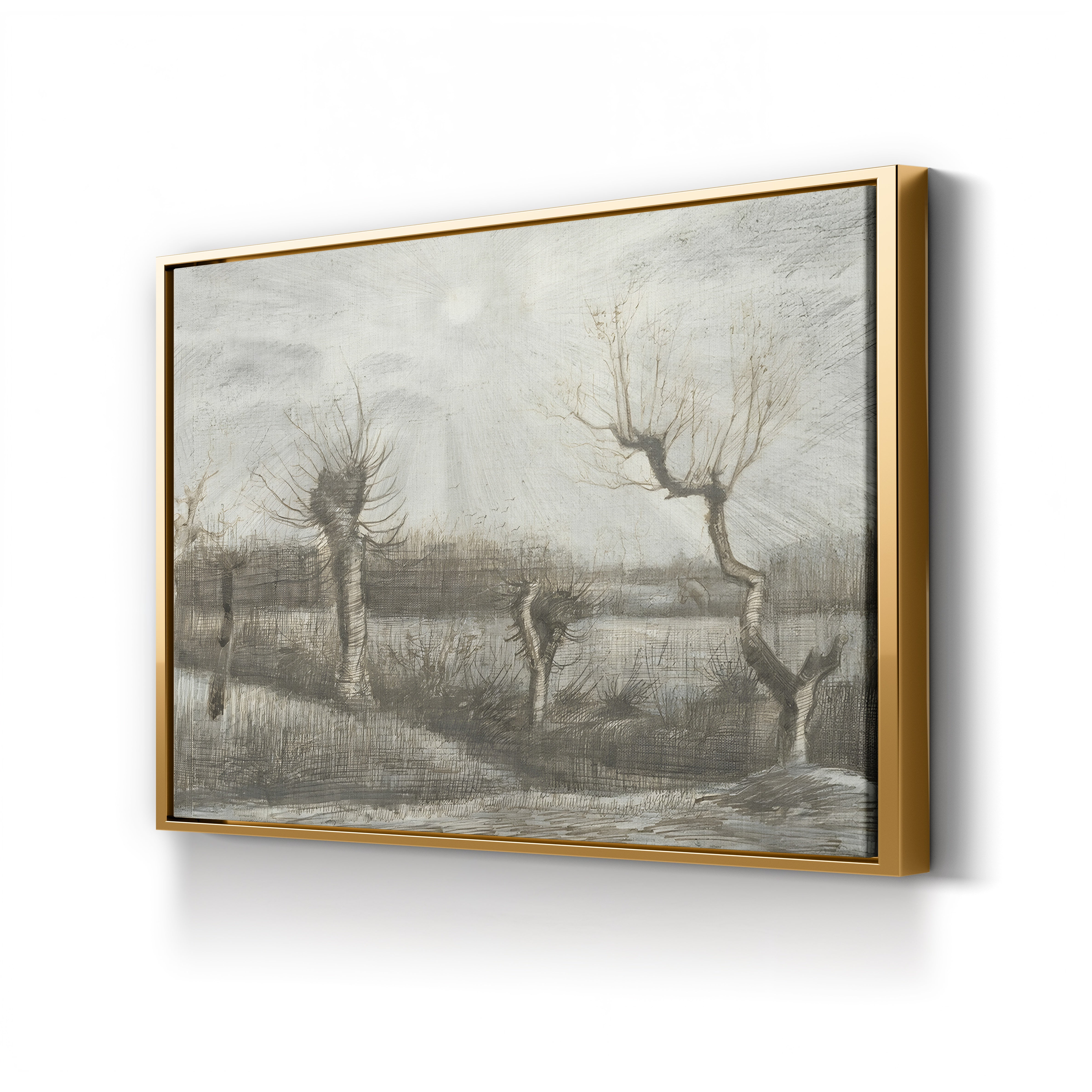 Tetards, 1884 – Vincent van Gogh Wall Art | Early Dutch Landscape Canvas Print