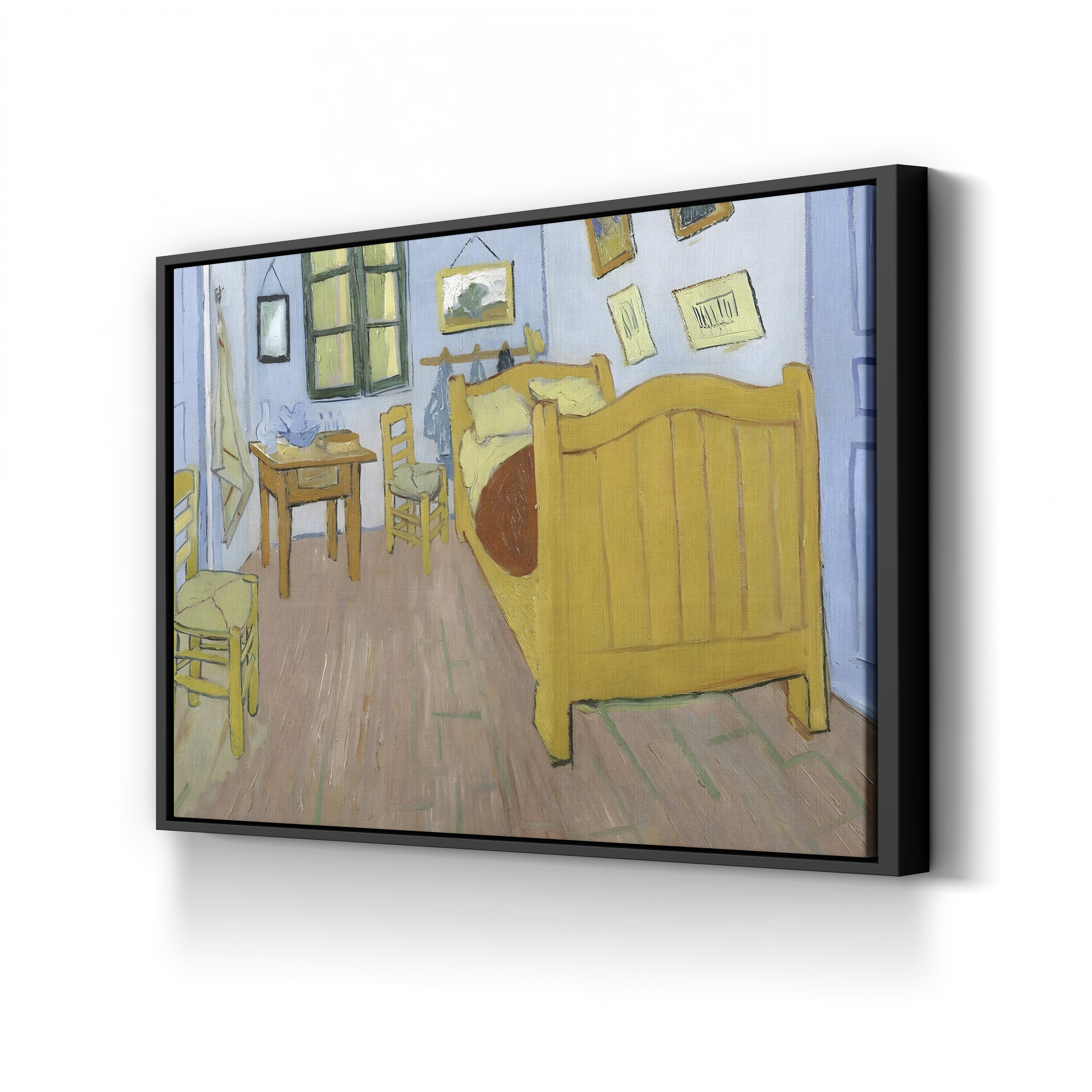 The Bedroom, 1888 – Vincent van Gogh Wall Art | Post-Impressionist Interior Canvas Print
