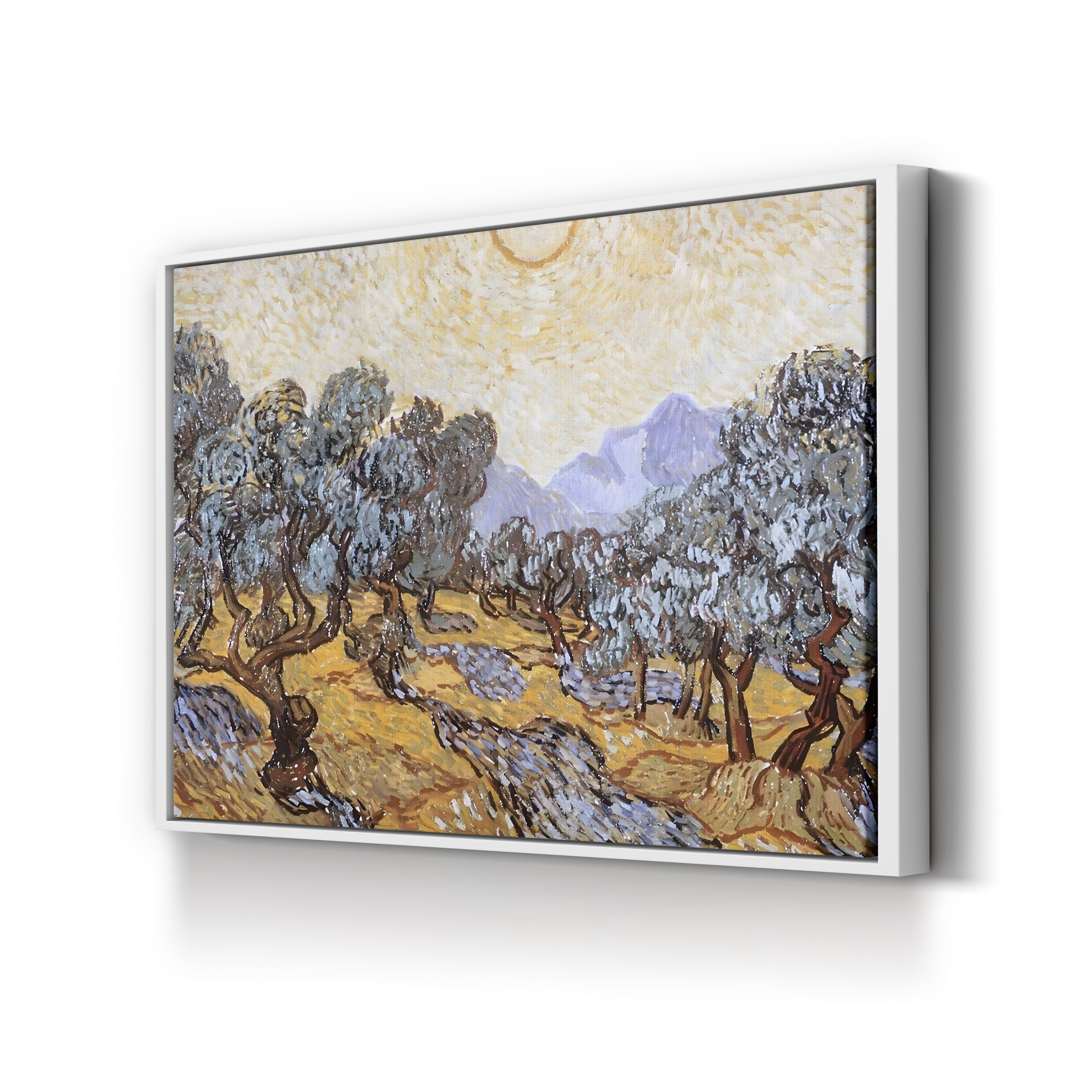 The Olive Trees – Vincent van Gogh Wall Art | Post-Impressionist Landscape Canvas Print