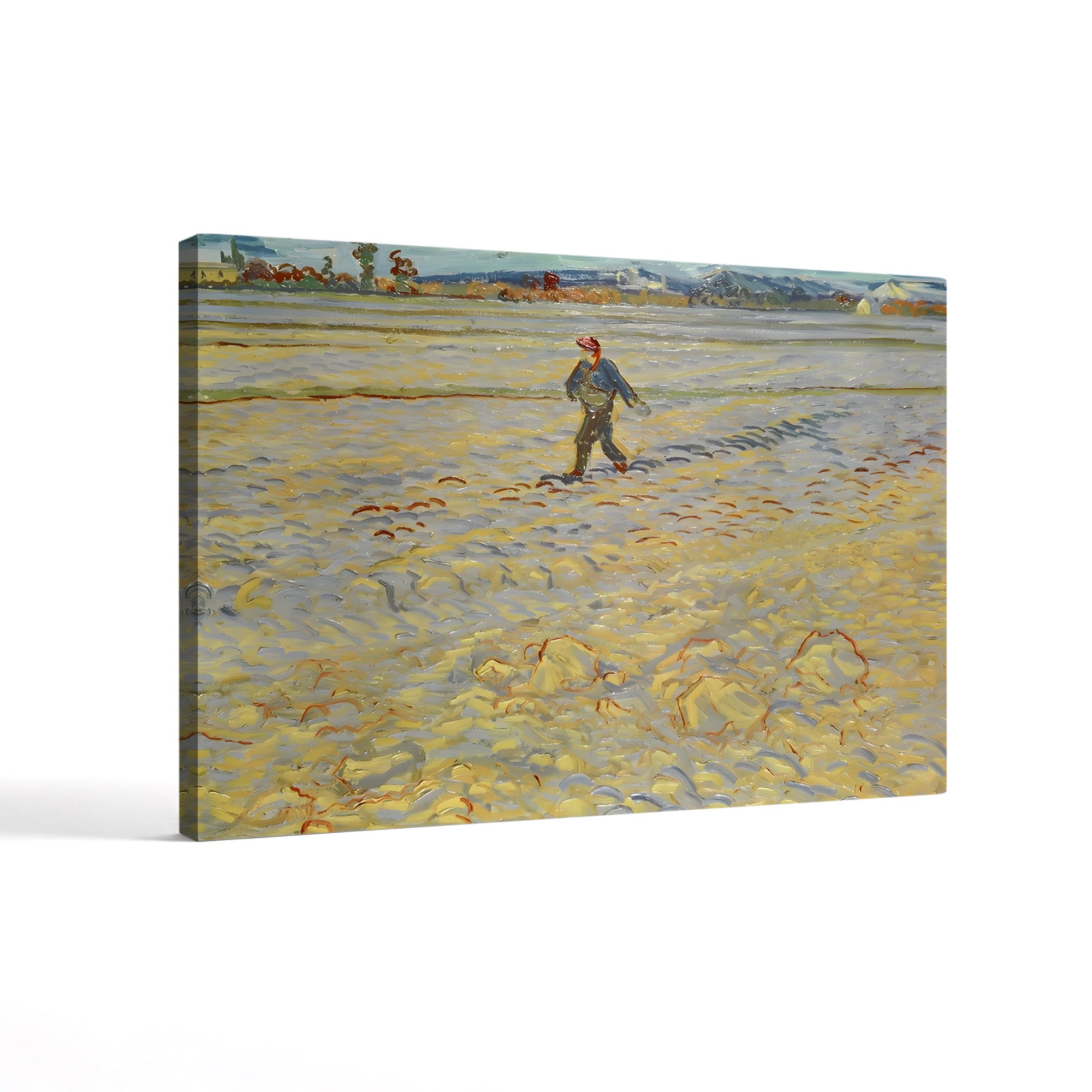The Sower, 1888 – Vincent van Gogh Wall Art | Post-Impressionist Landscape Canvas Print
