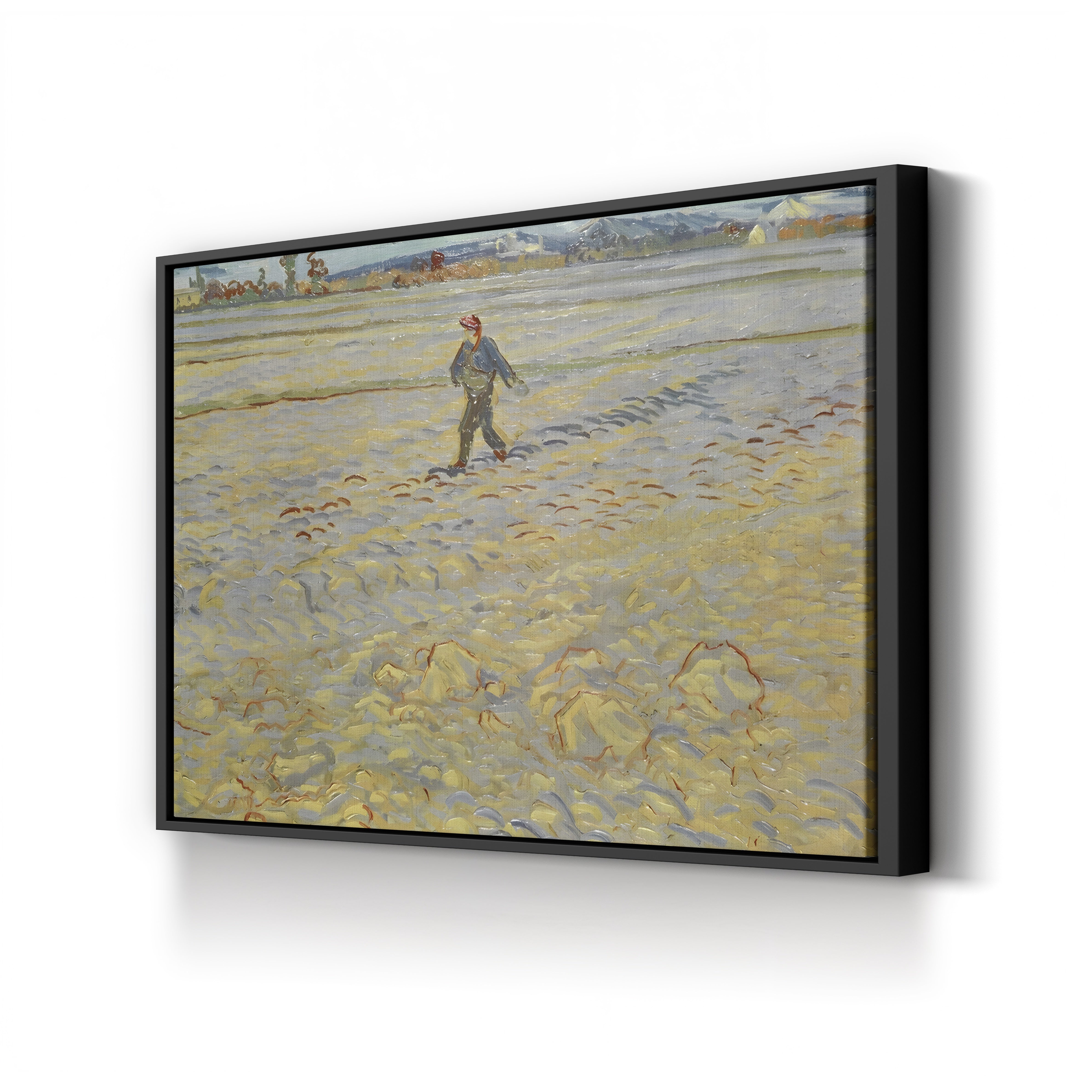 The Sower, 1888 – Vincent van Gogh Wall Art | Post-Impressionist Landscape Canvas Print