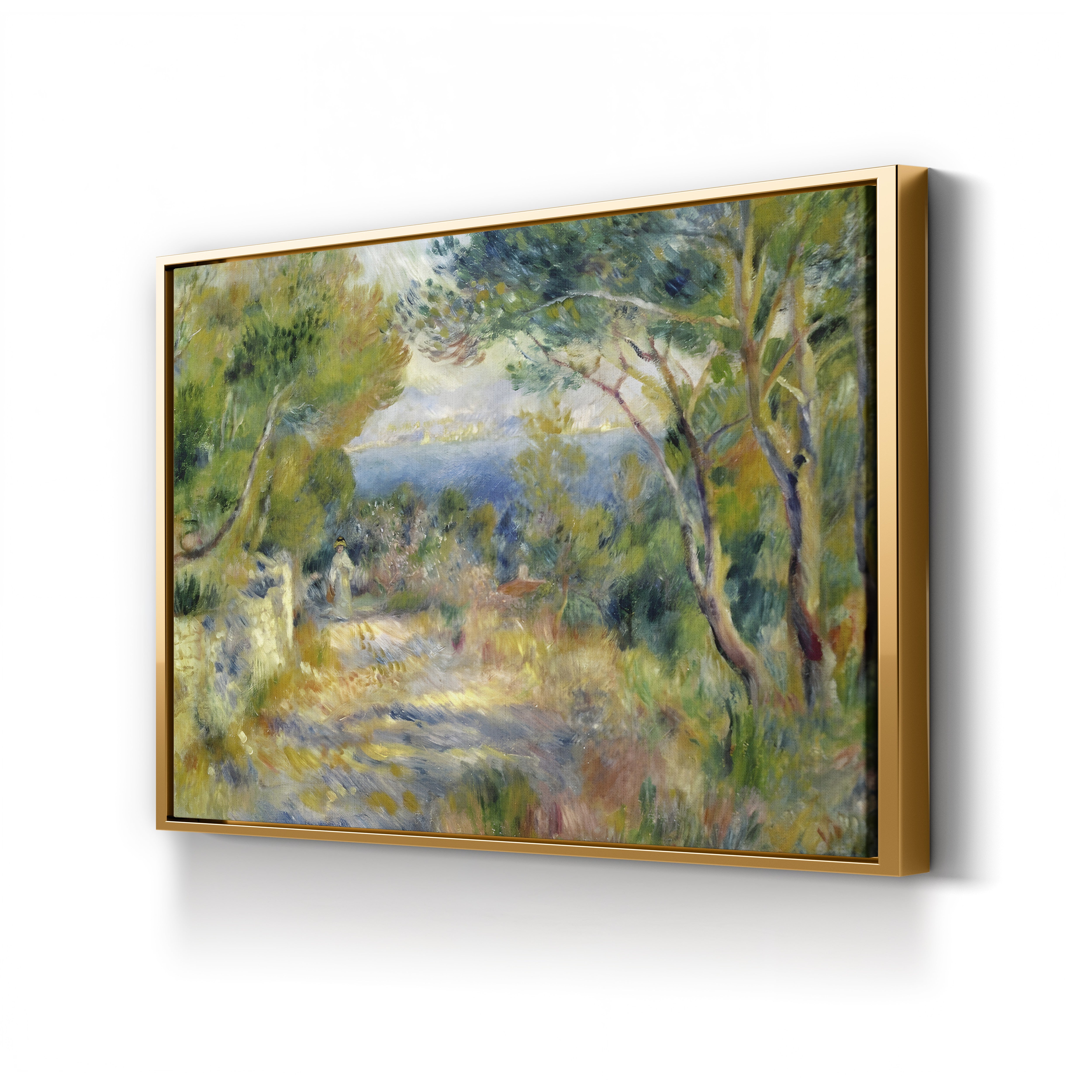 L'Estaque, 1882 – Renoir Wall Art | Impressionist Landscape Canvas