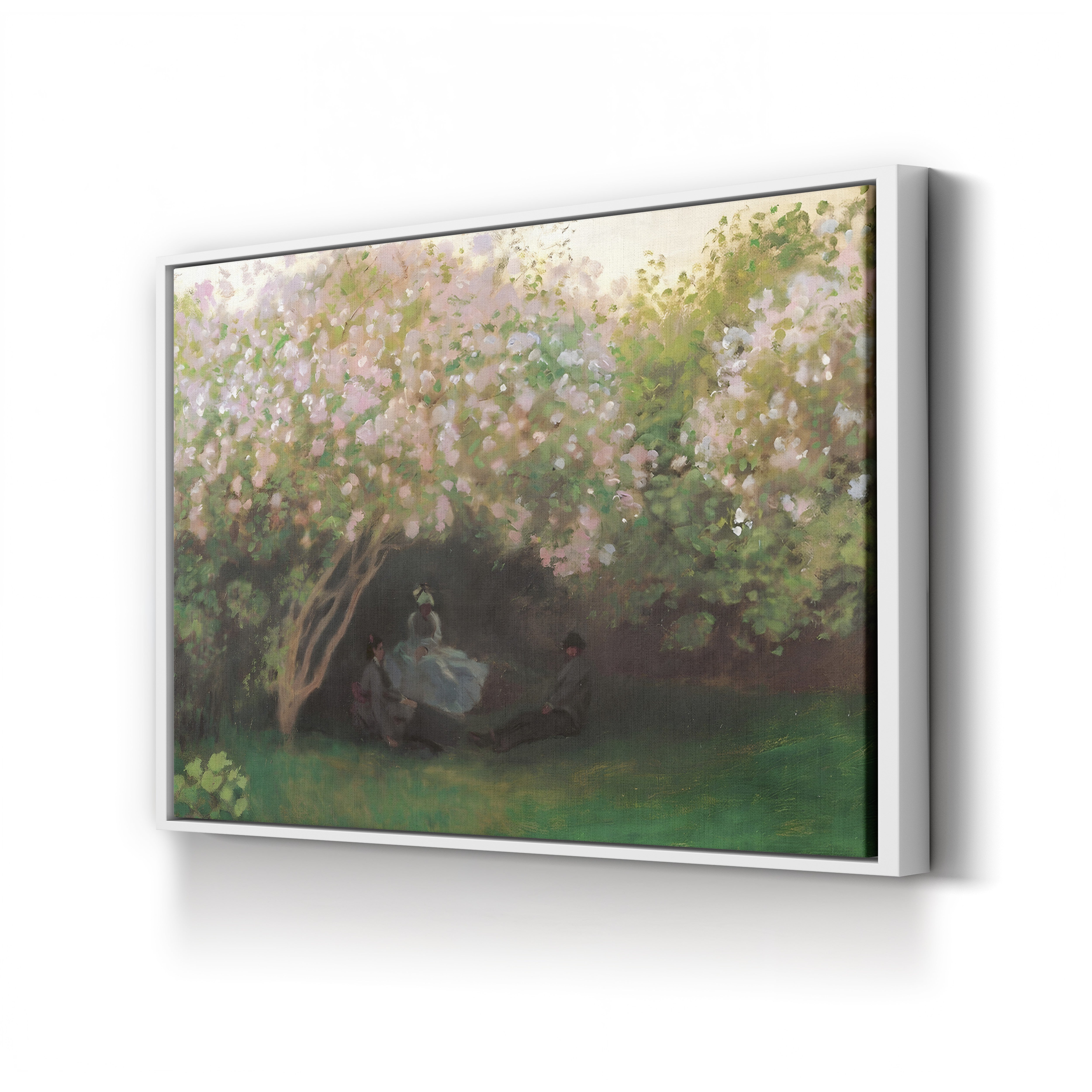 Lilacs, Grey Weather (Lilas, temps gris), 1872-73 by Claude Monet