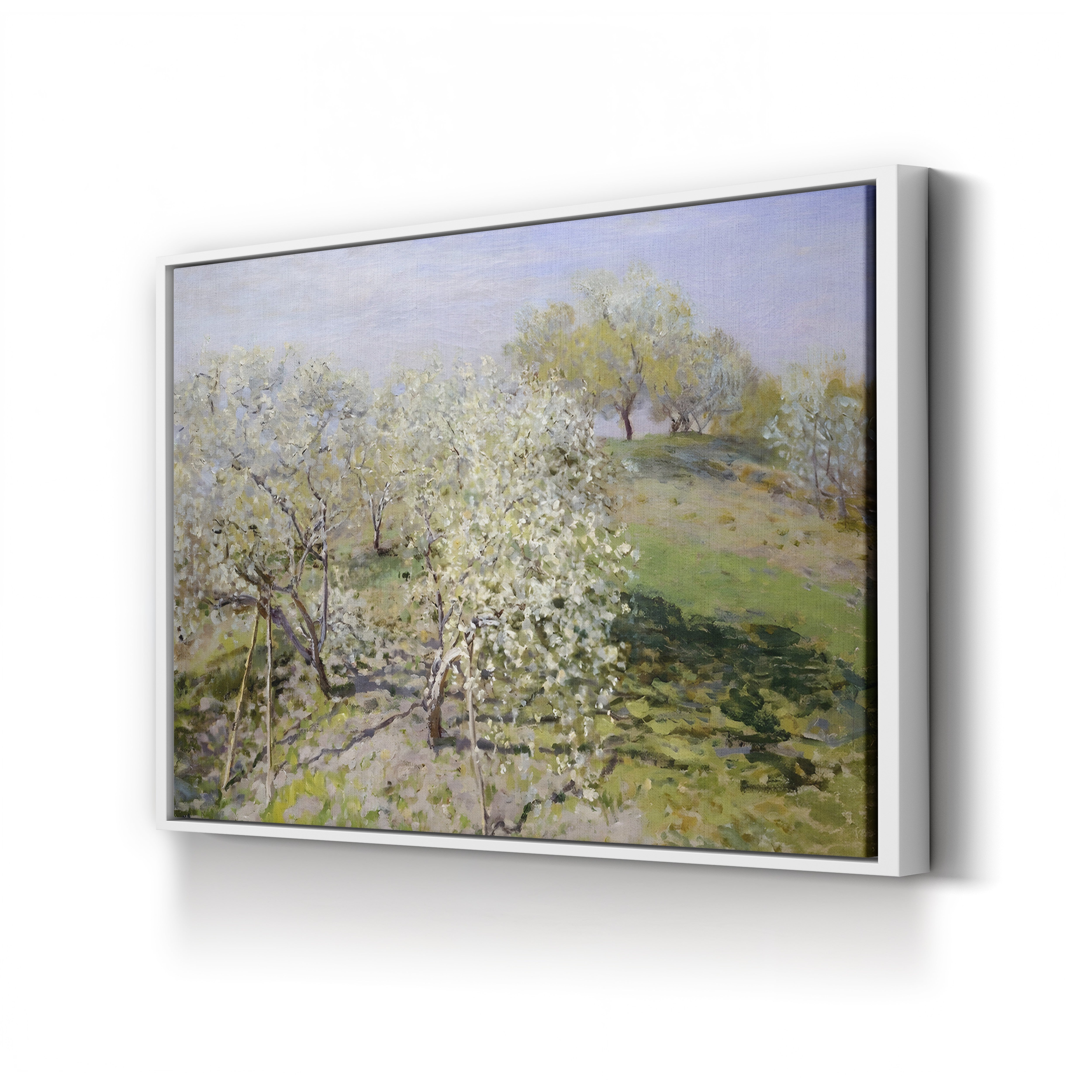 Spring, Fruit Trees in Bloom (Arbres Fruitiers en Fleurs), 1873 by Claude Monet