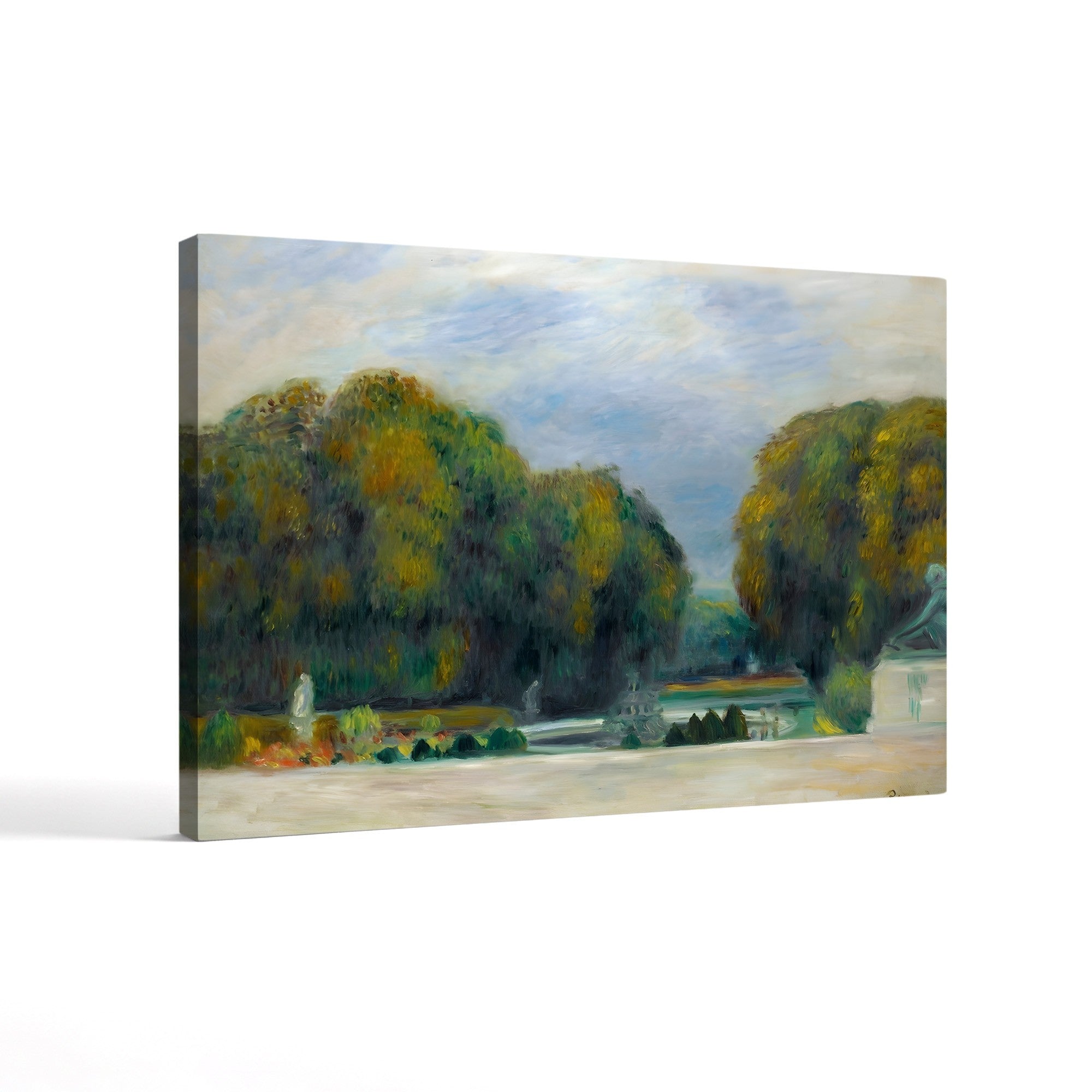 Versailles – Pierre-Auguste Renoir Wall Art | Impressionist Garden Canvas Print