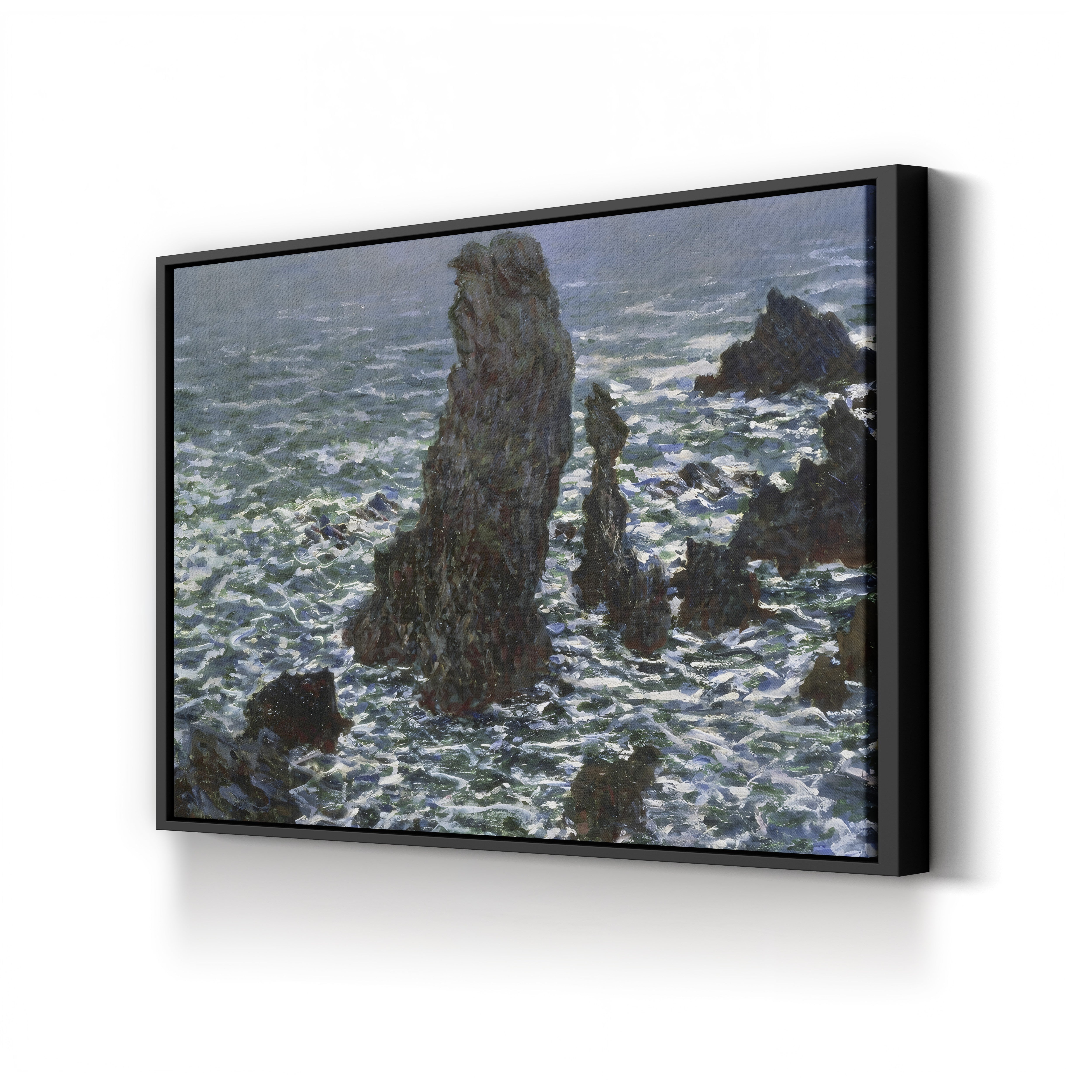 The Pyramids of Port-Coton (Les Pyramides de Port-Coton), 1886 by Claude Monet