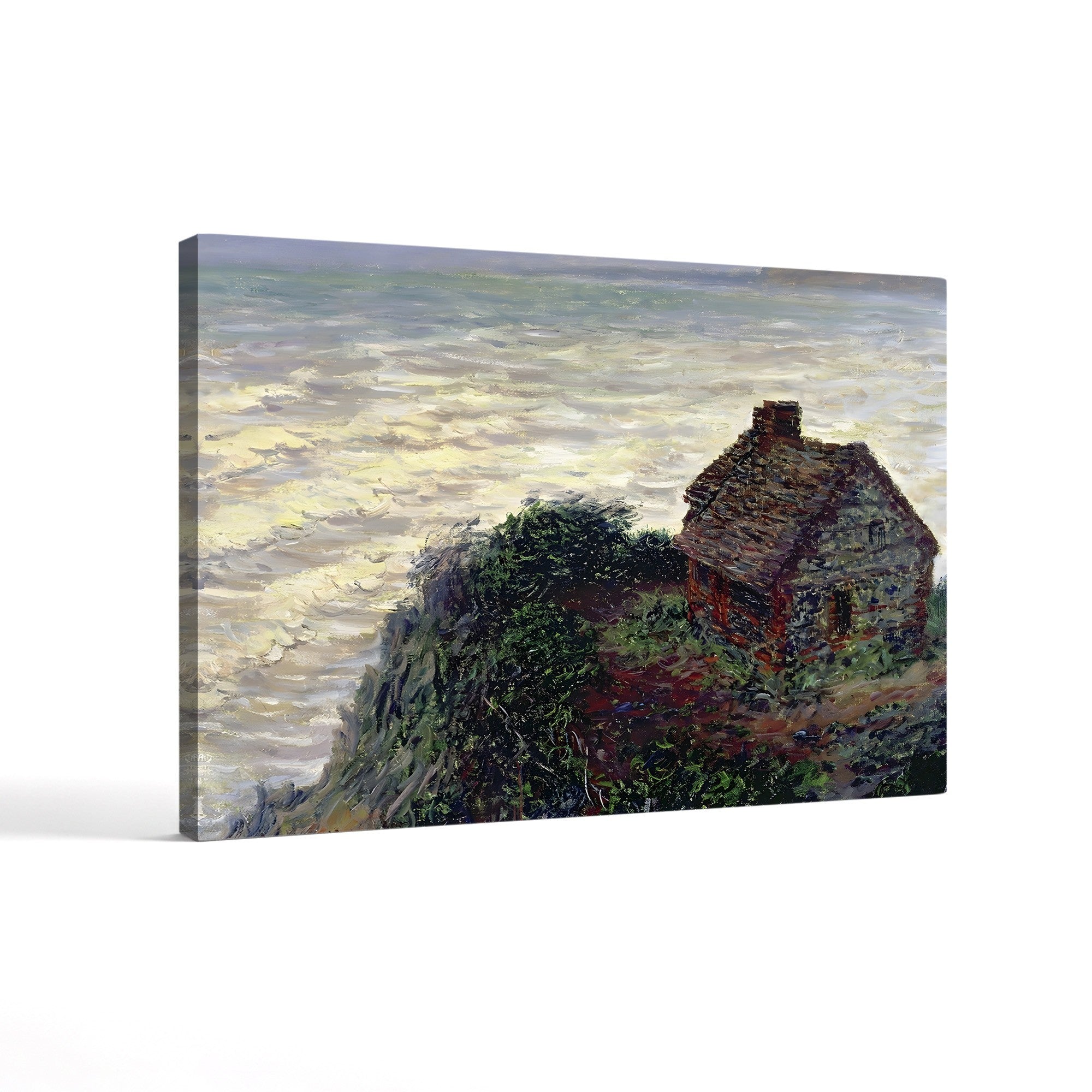 The Customs Officer’s House at Varengeville (La Cabane du douanier à Varengeville), 1882 by Claude Monet