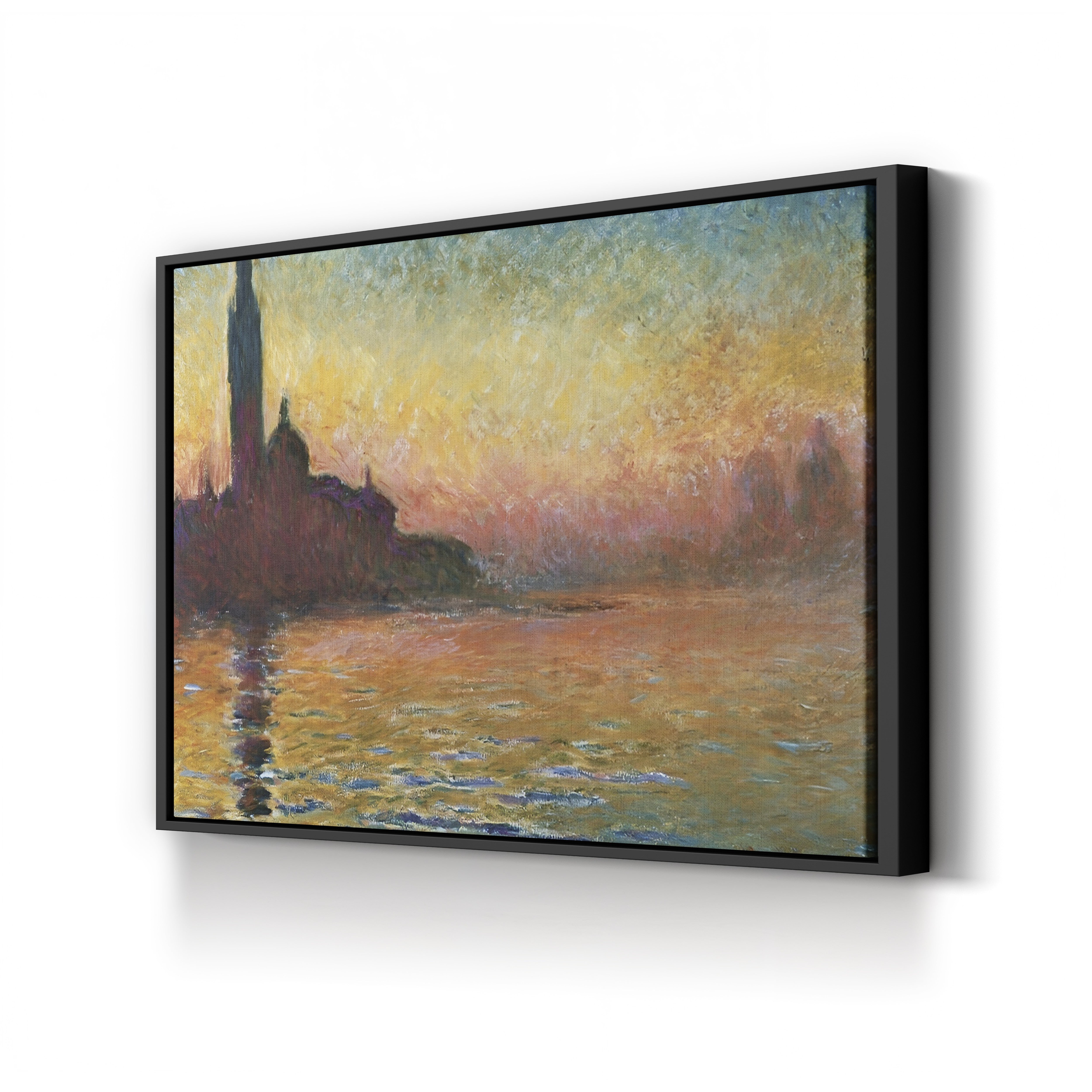 San Giorgio Maggiore at Dusk (Saint-Georges Majeur au crépuscule), 1908 by Claude Monet