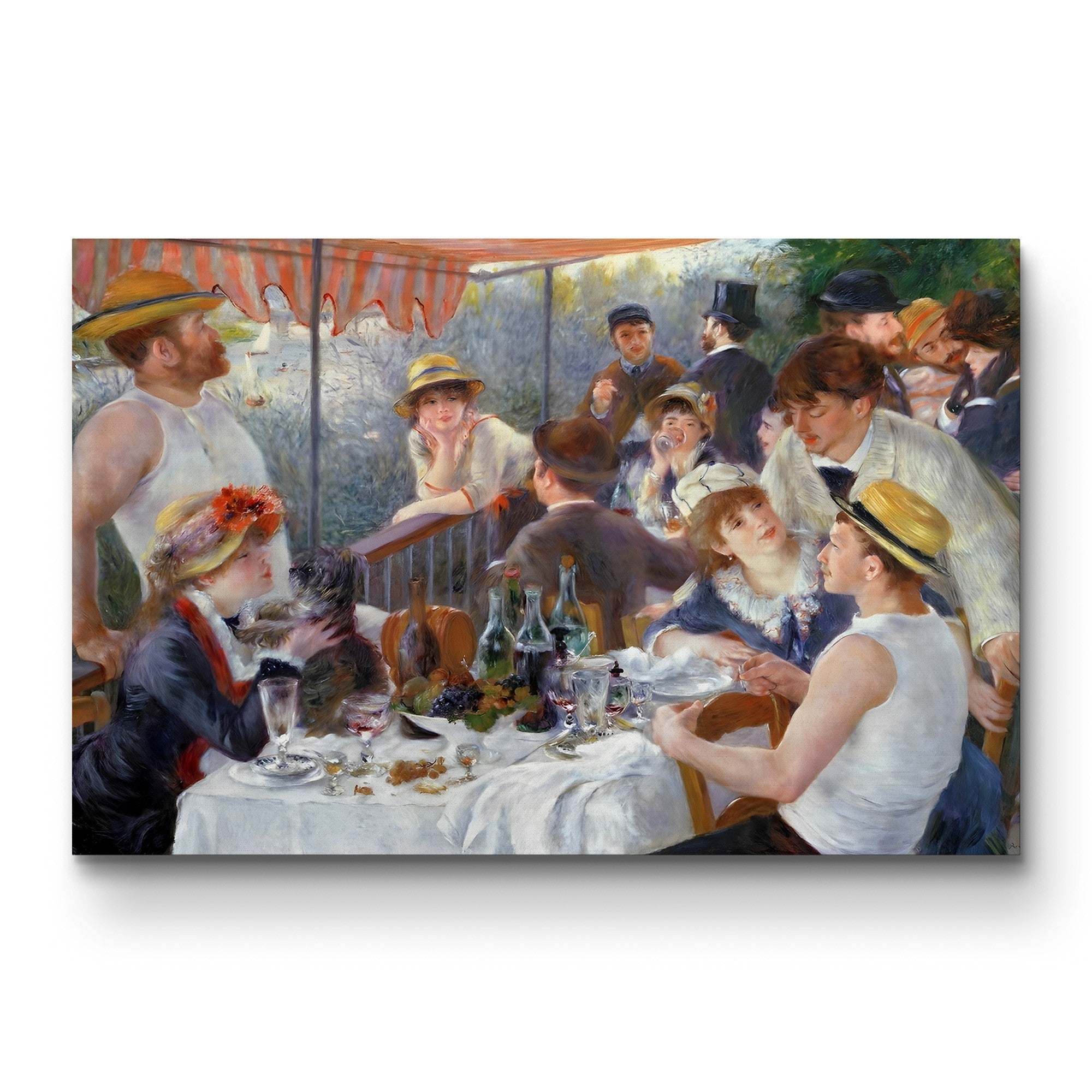 Luncheon of the Boating Party, 1881 – Pierre-Auguste Renoir Wall Art | Impressionist Masterpiece Canvas Print