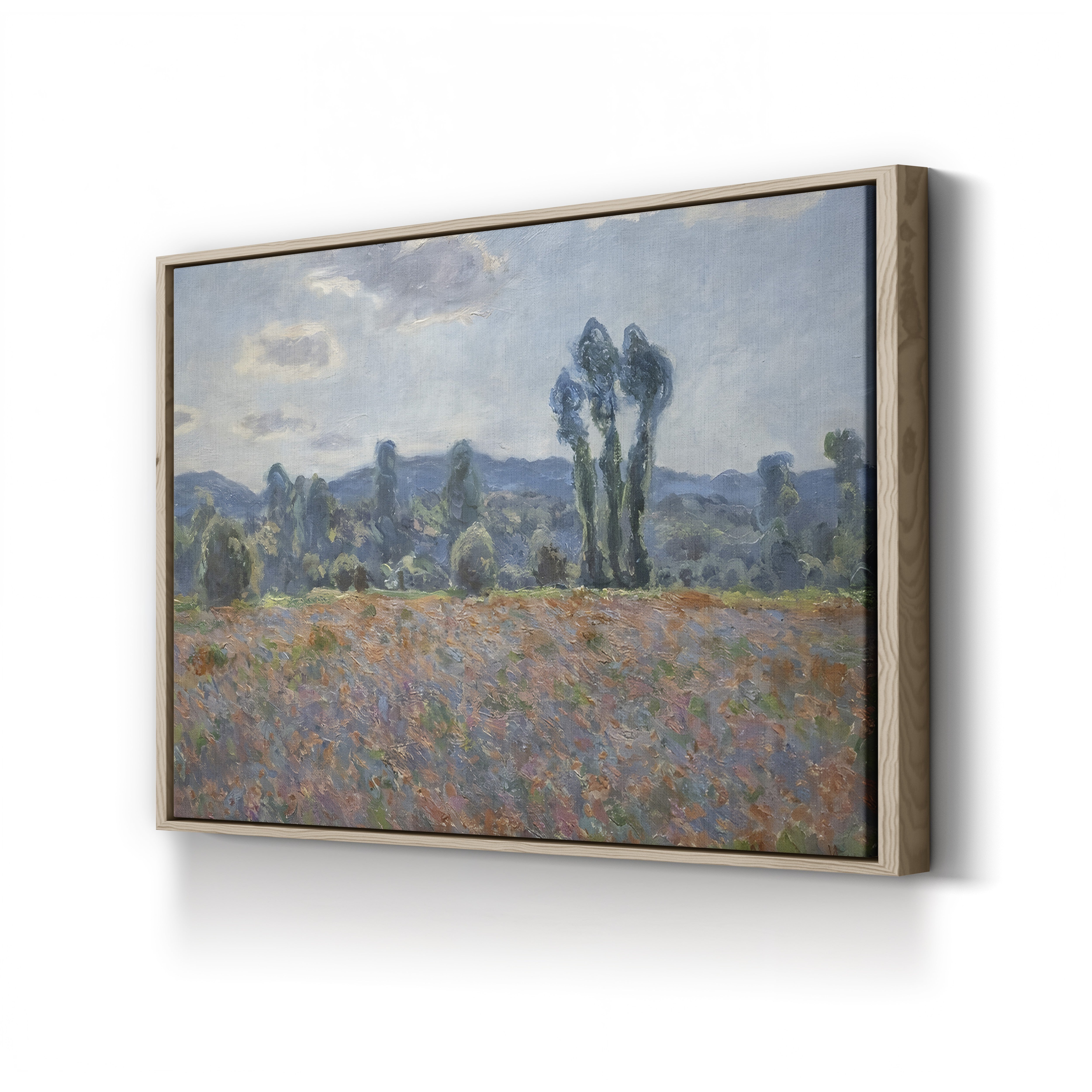 Poppy Field (Champ de coquelicots, Giverny), 1890-91 by Claude Monet