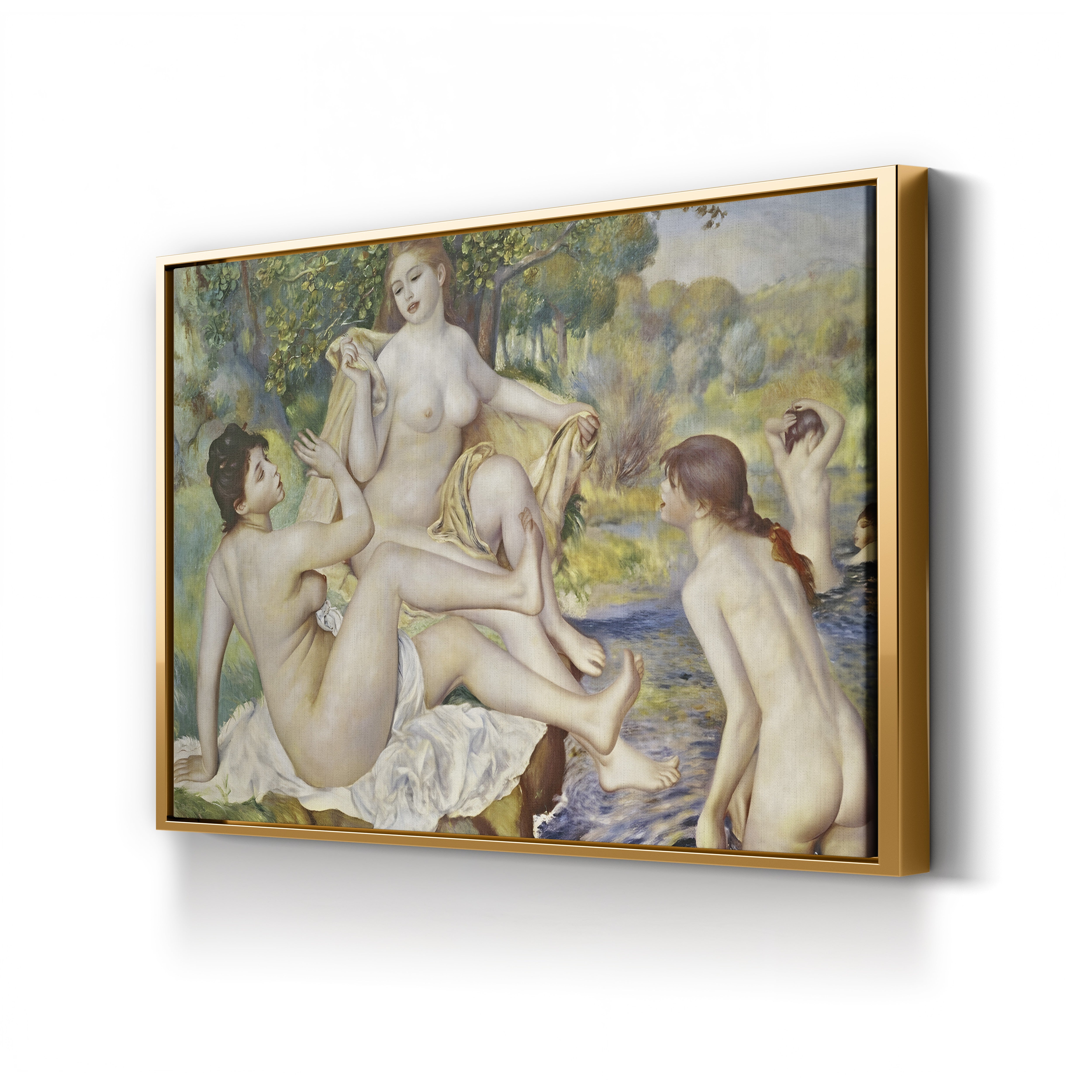 The Bathers, 1887 – Pierre-Auguste Renoir Wall Art | Classical Impressionist Canvas Print