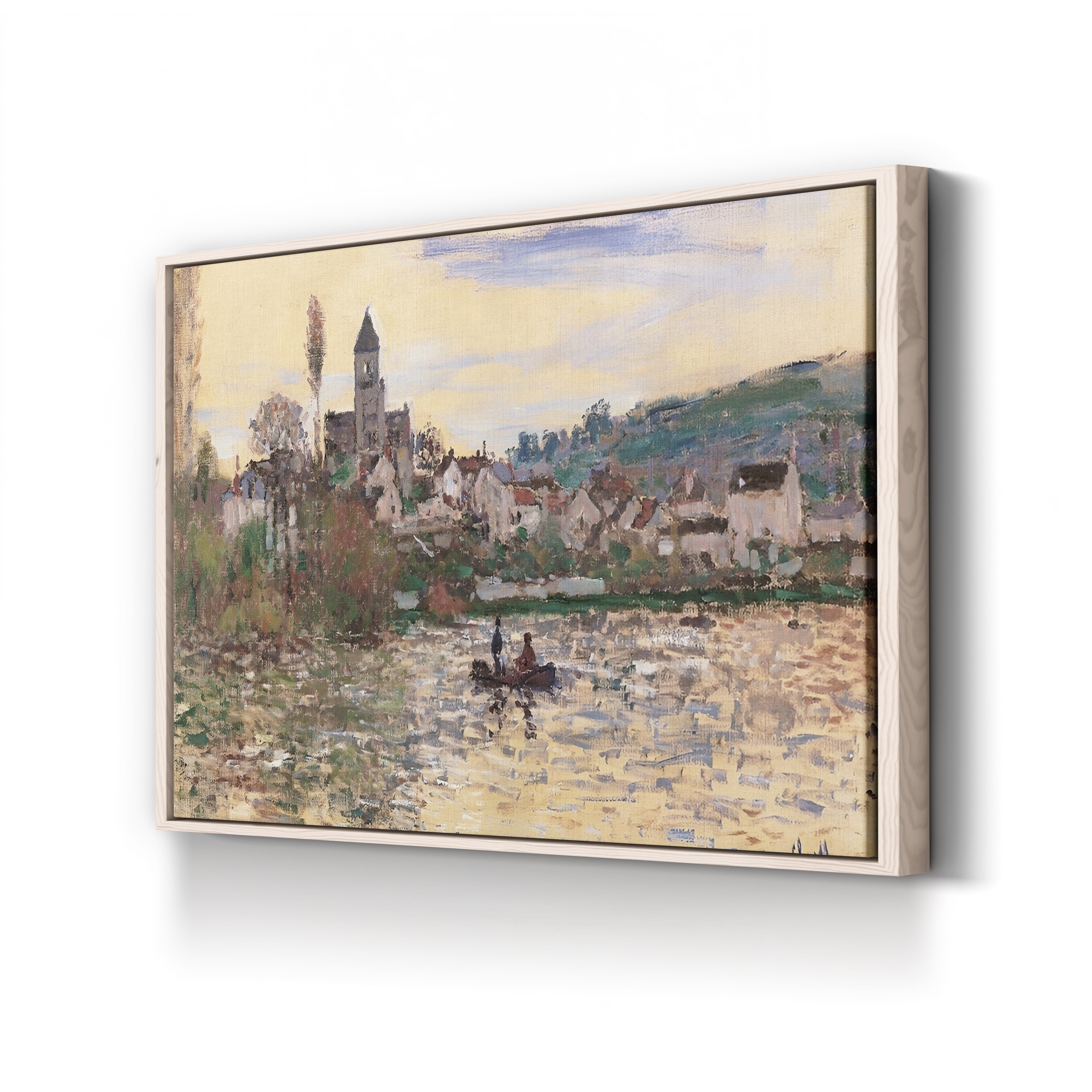 The Seine at Vétheuil (La Seine à Vétheuil), 1879-1880 by Claude Monet