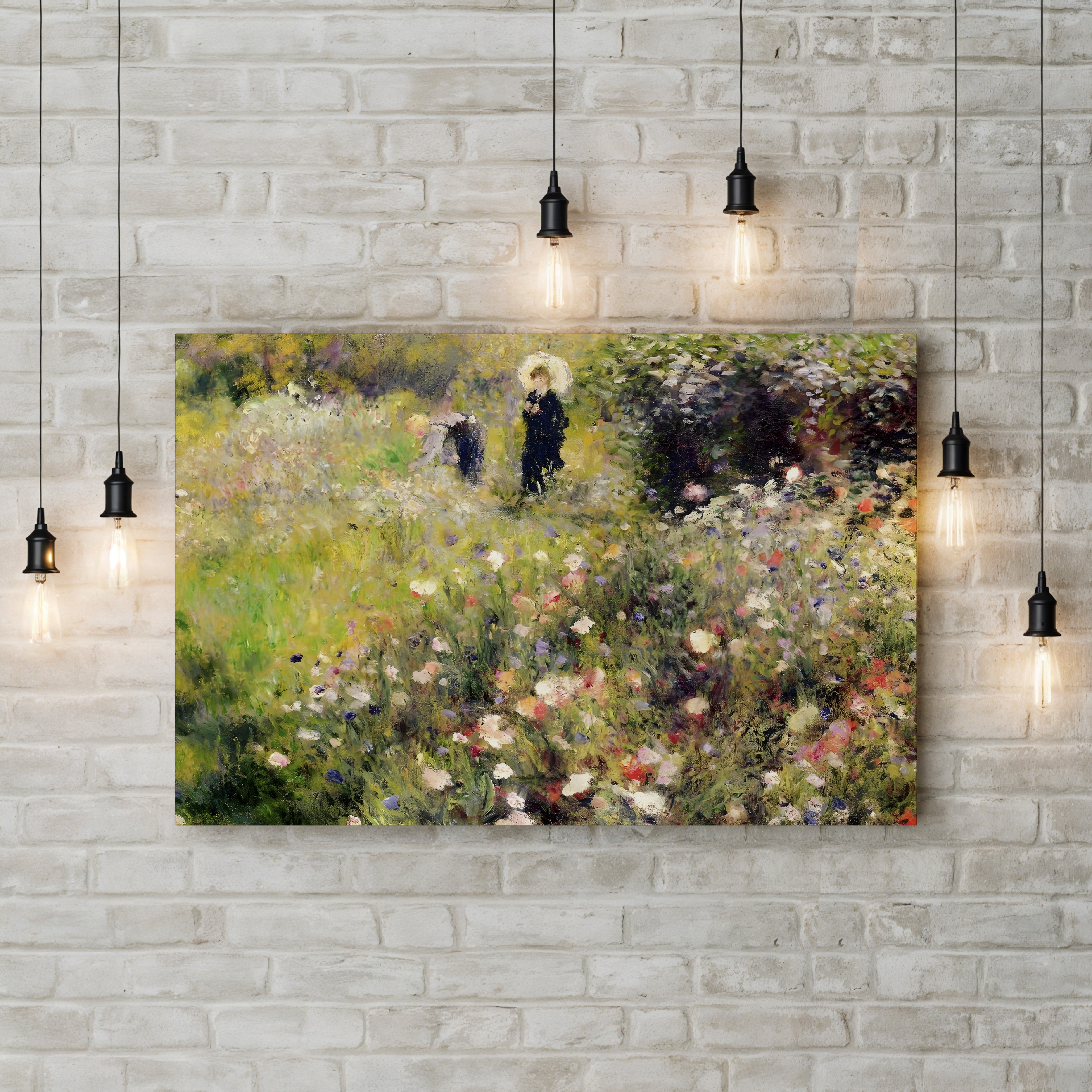 Summer Landscape – Pierre-Auguste Renoir Wall Art | Impressionist Landscape Canvas Print