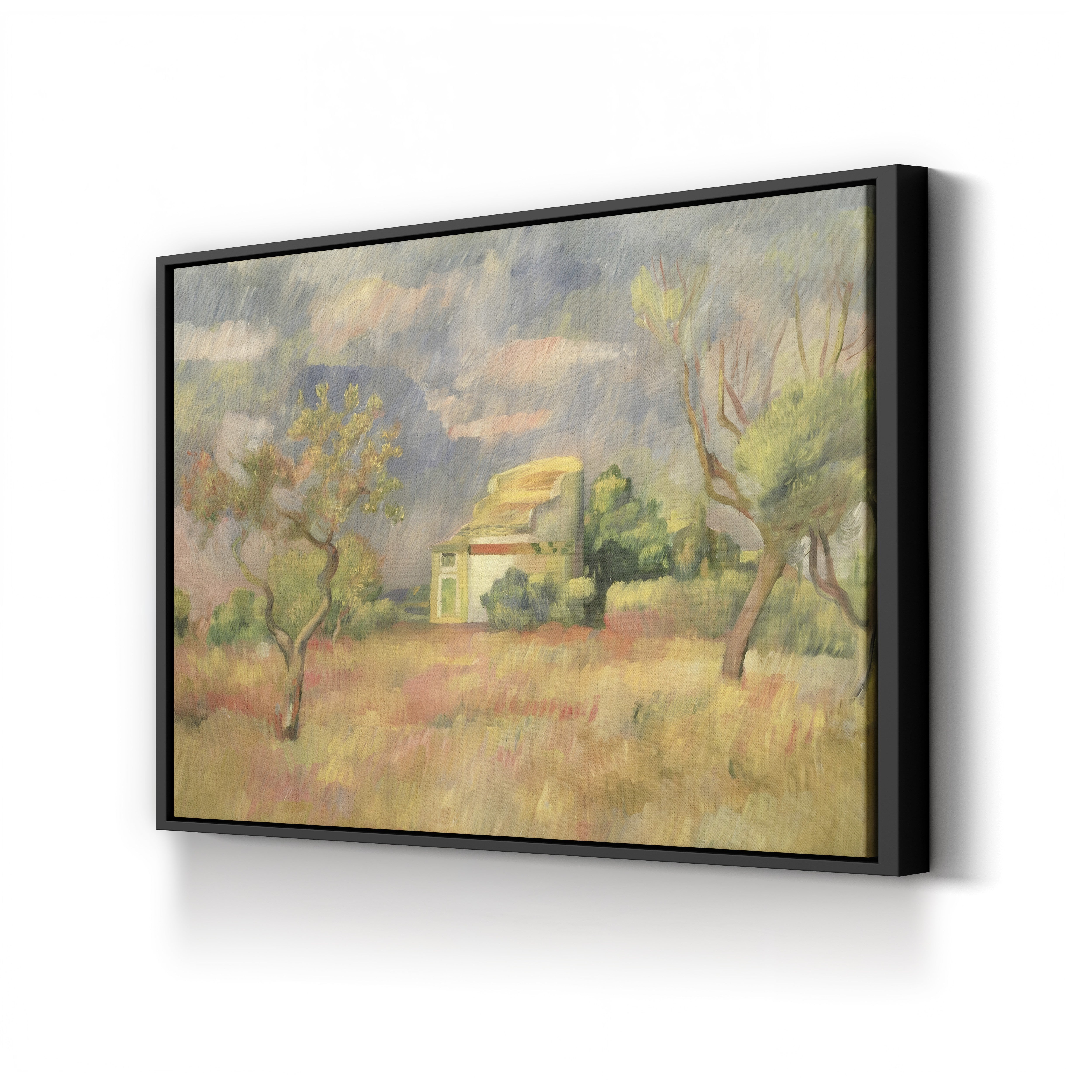 Dovecote at Bellevue – Pierre-Auguste Renoir Wall Art | Impressionist Landscape Canvas Print
