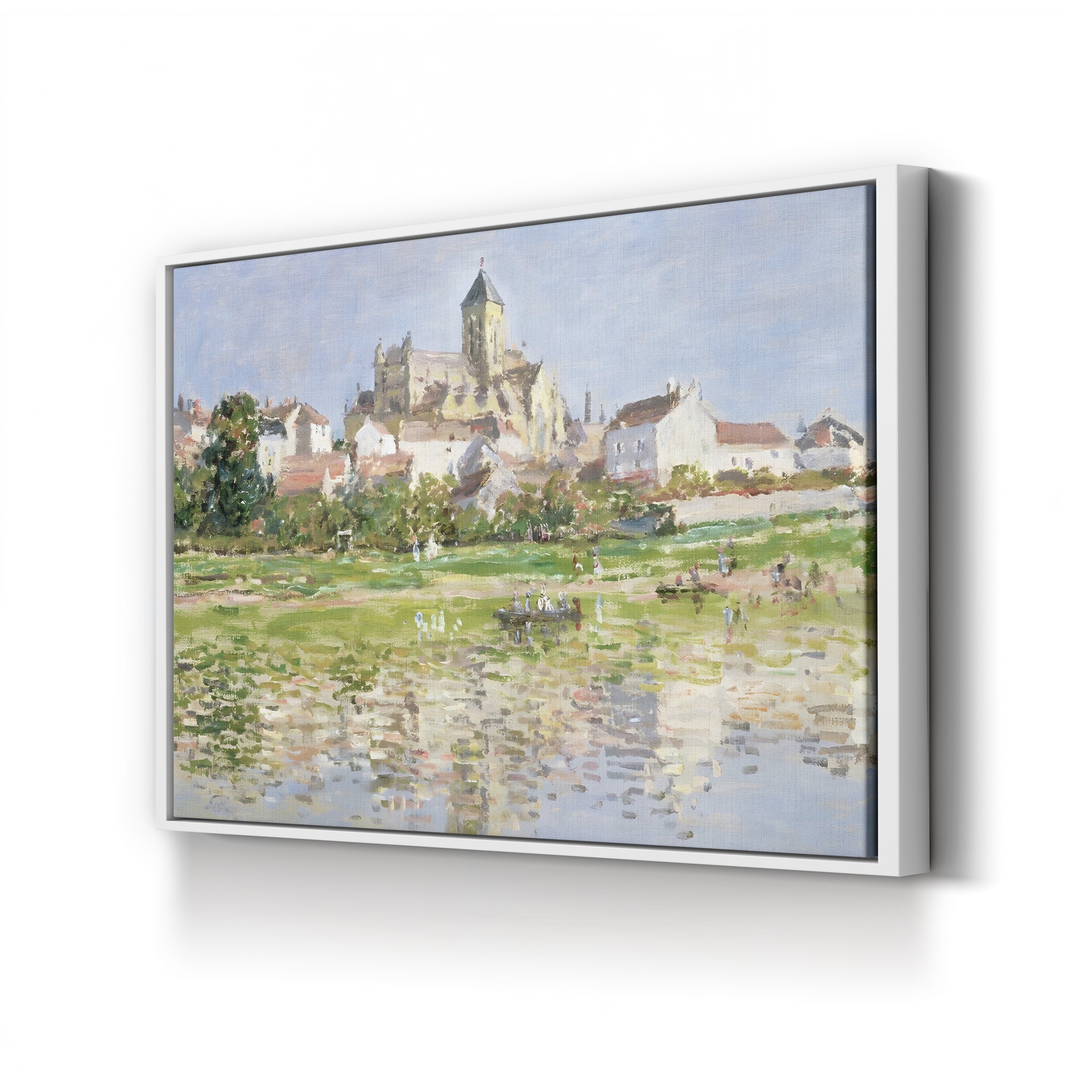 The Church at Vétheuil (L’Église de Vétheuil), 1880 by Claude Monet