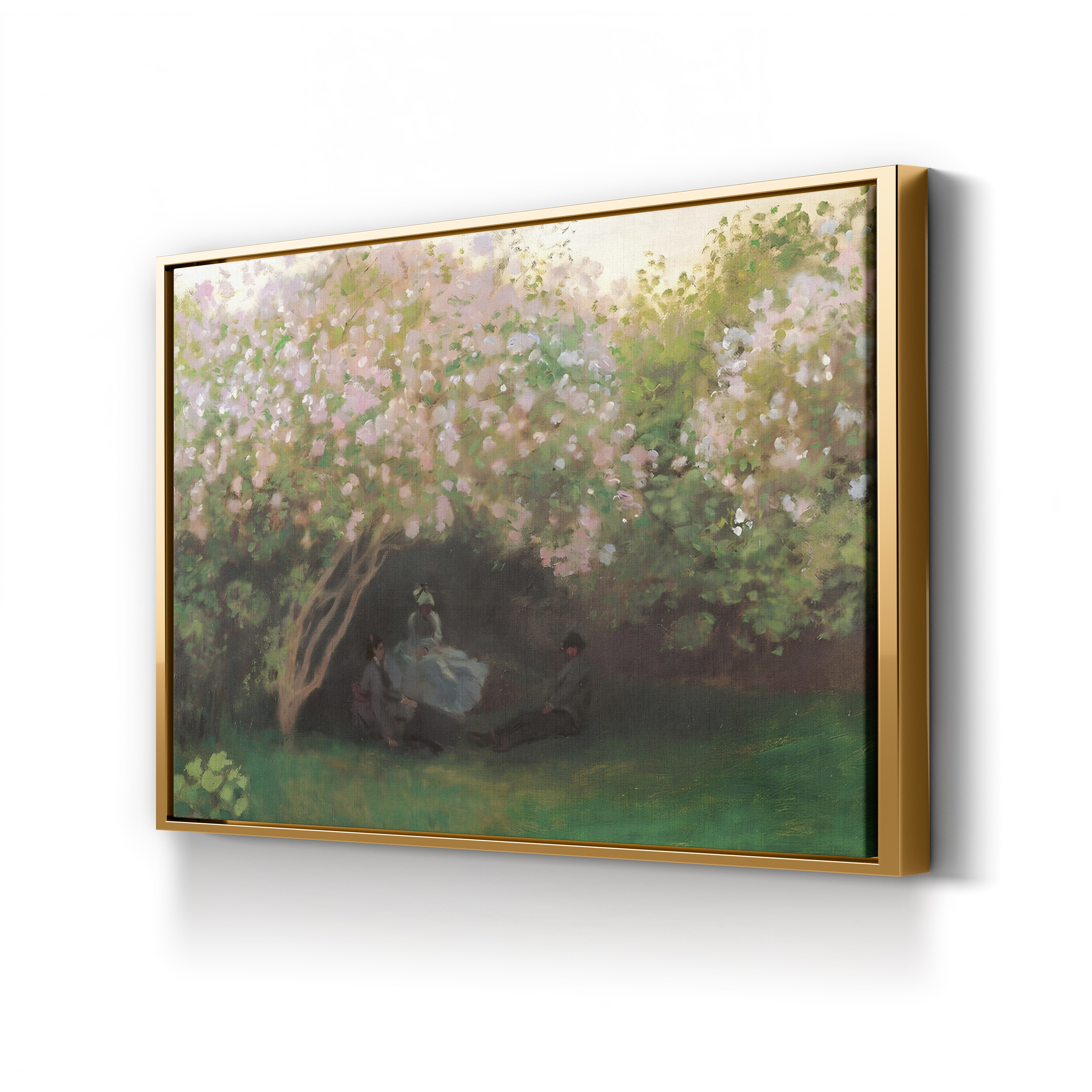 Lilacs, Grey Weather (Lilas, temps gris), 1872-73 by Claude Monet