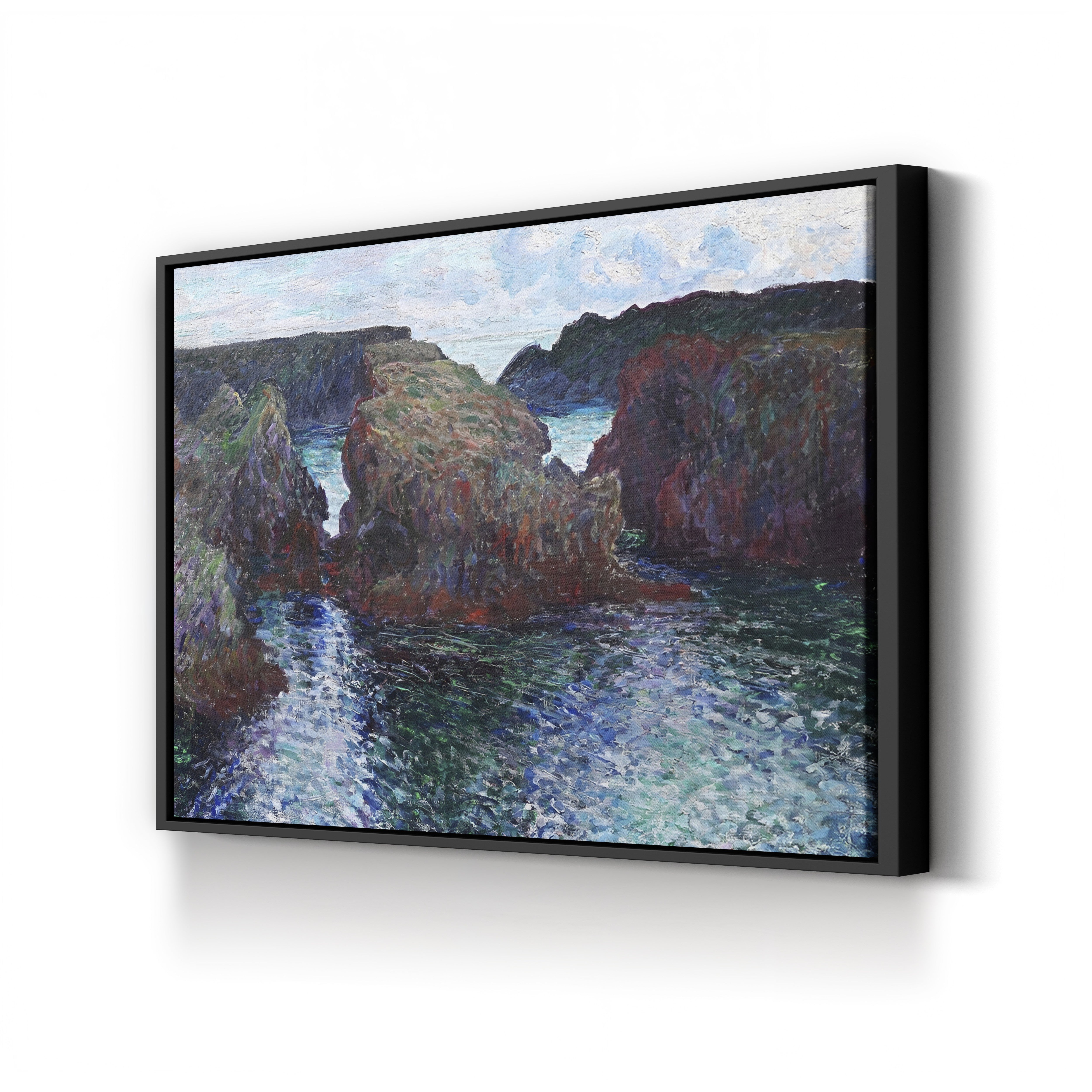Rocks at Port-Goulphar, Belle-Île (Rochers à Port-Goulphar, Belle-Île), 1886 by Claude Monet