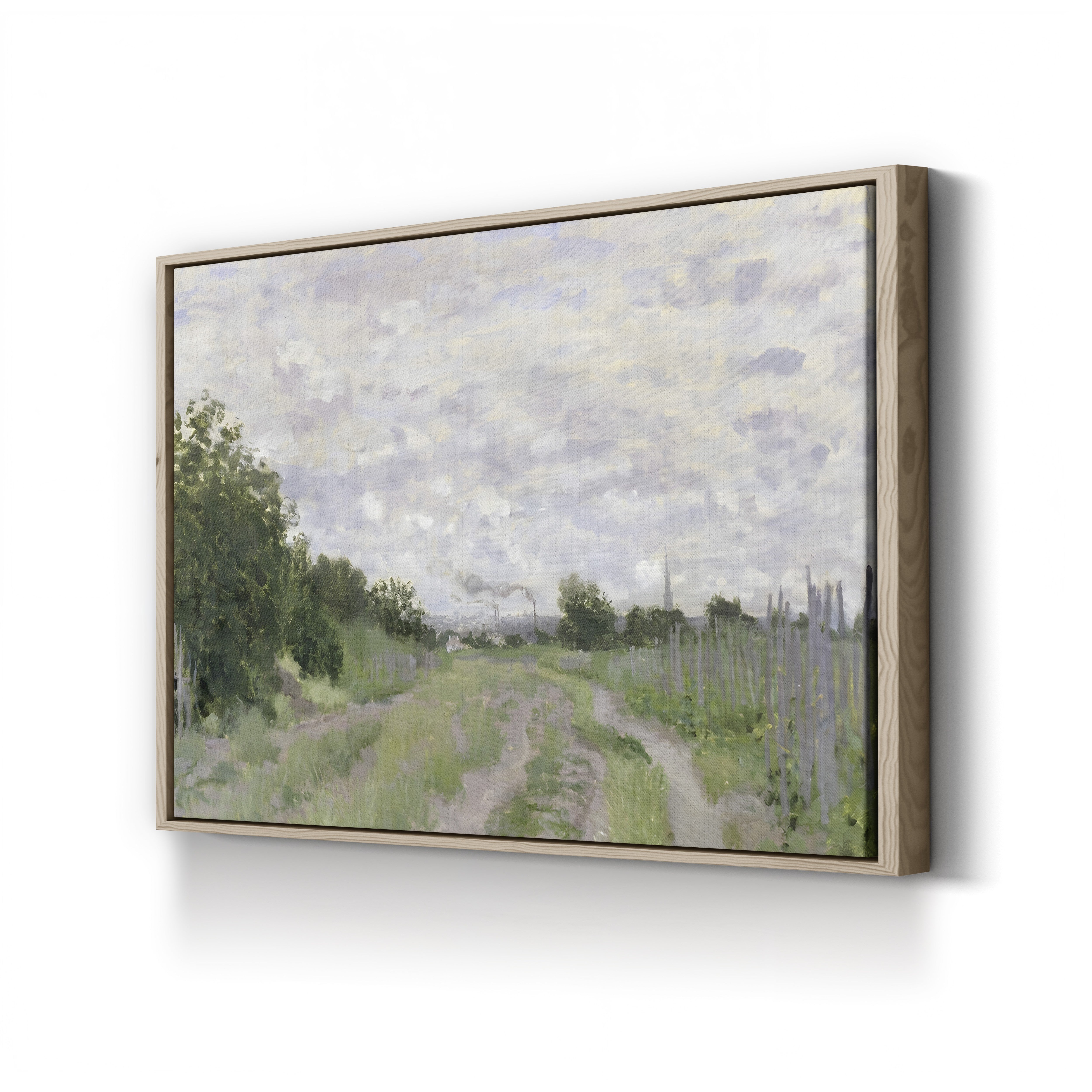 Path through the Vines at Argenteuil (Chemin dans les vignes), 1872 by Claude Monet