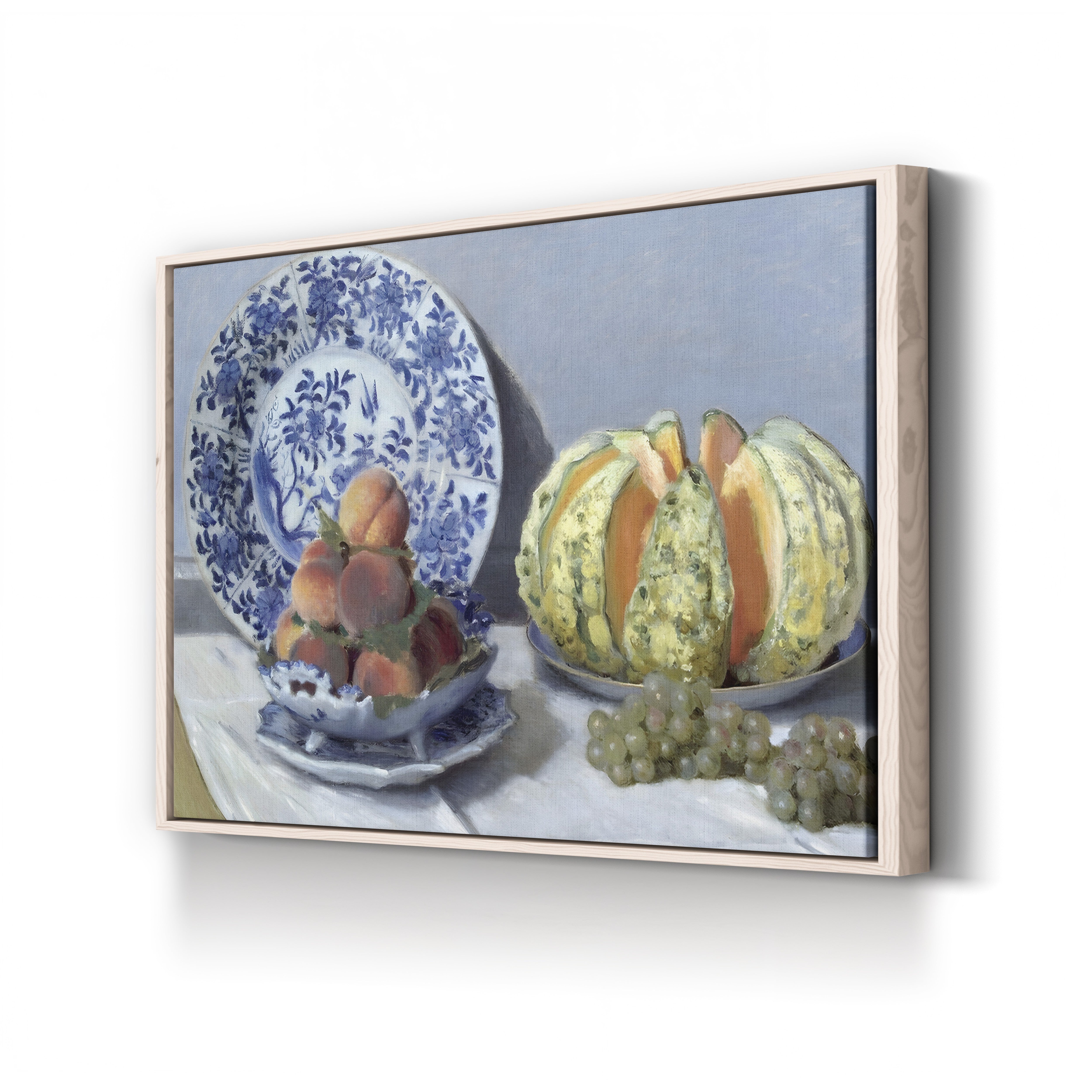 Still Life with Melon (Nature morte au melon), 1872 by Claude Monet