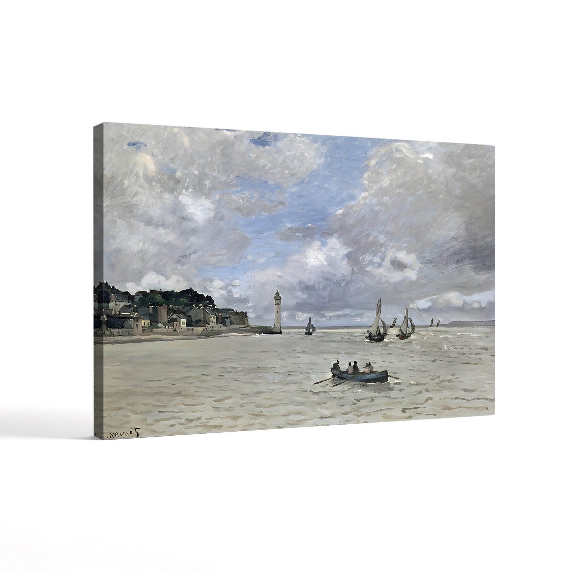 The Lighthouse of the Hospice, Honfleur (Le Phare de l’Hospice), 1864 by Claude Monet