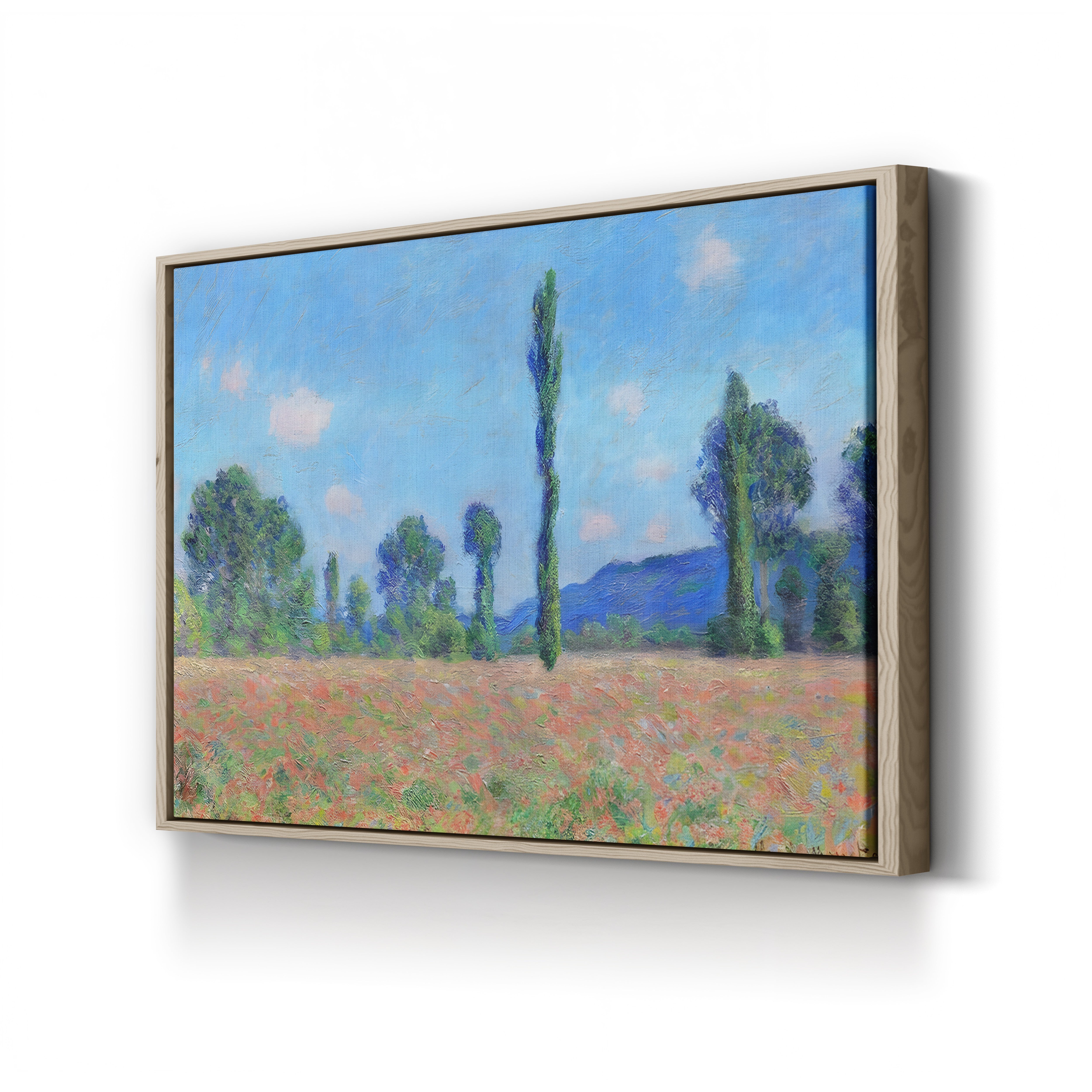 Poppy Field, Giverny (Champ de coquelicots, Giverny), 1890-91 by Claude Monet