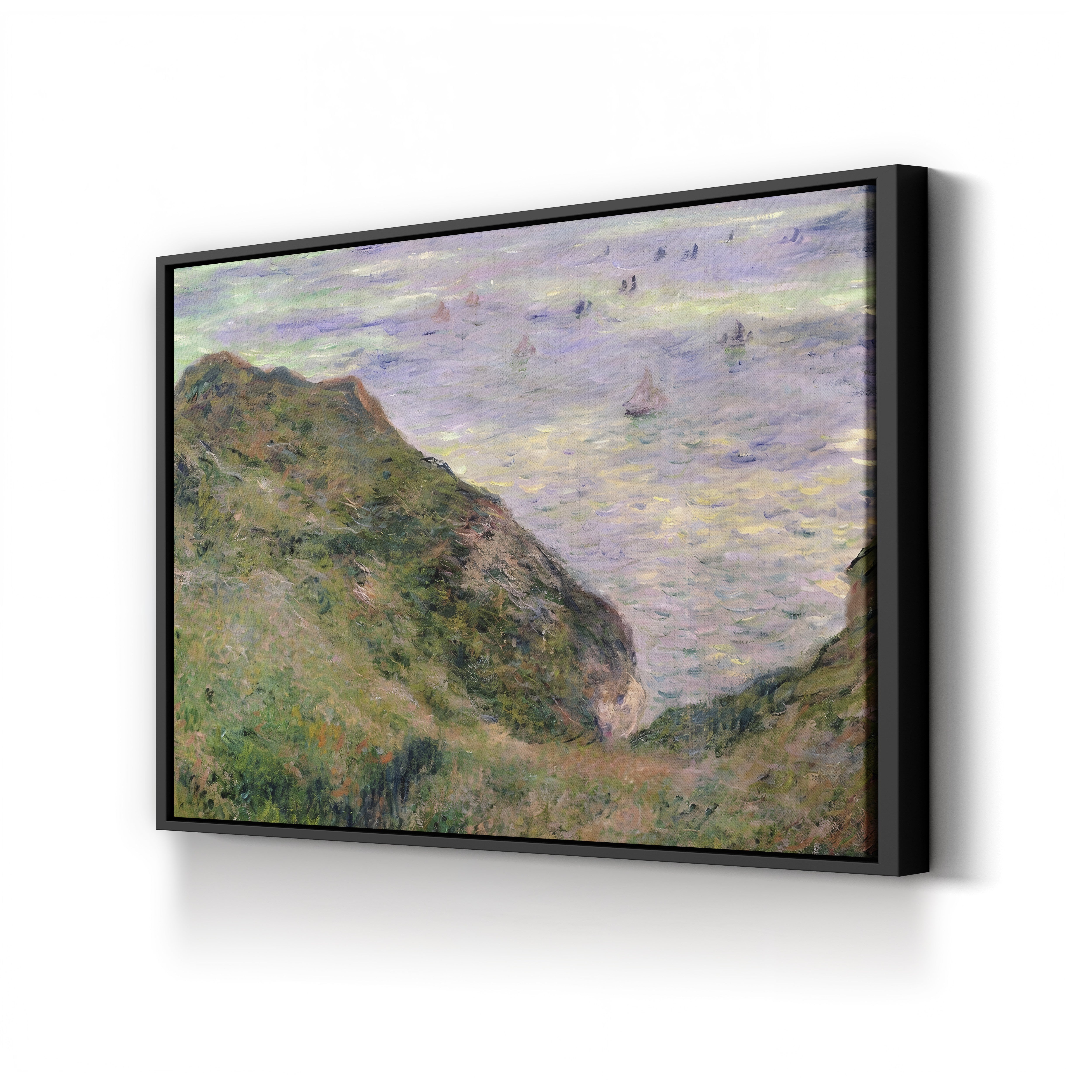 On the Cliff at Pourville (Sur la falaise à Pourville), 1882 by Claude Monet