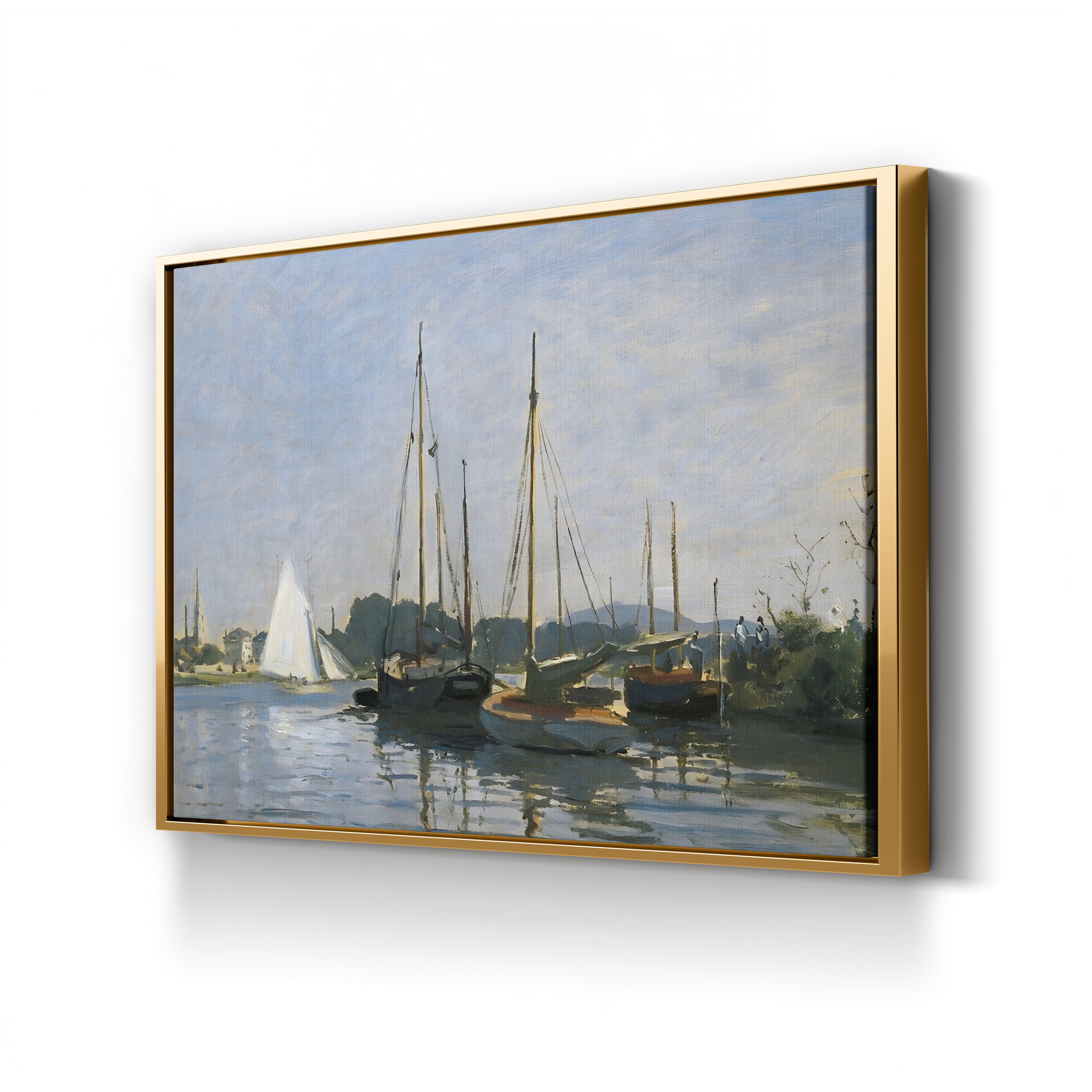 Pleasure Boats at Argenteuil (Bateaux de plaisance), 1872-73 by Claude Monet