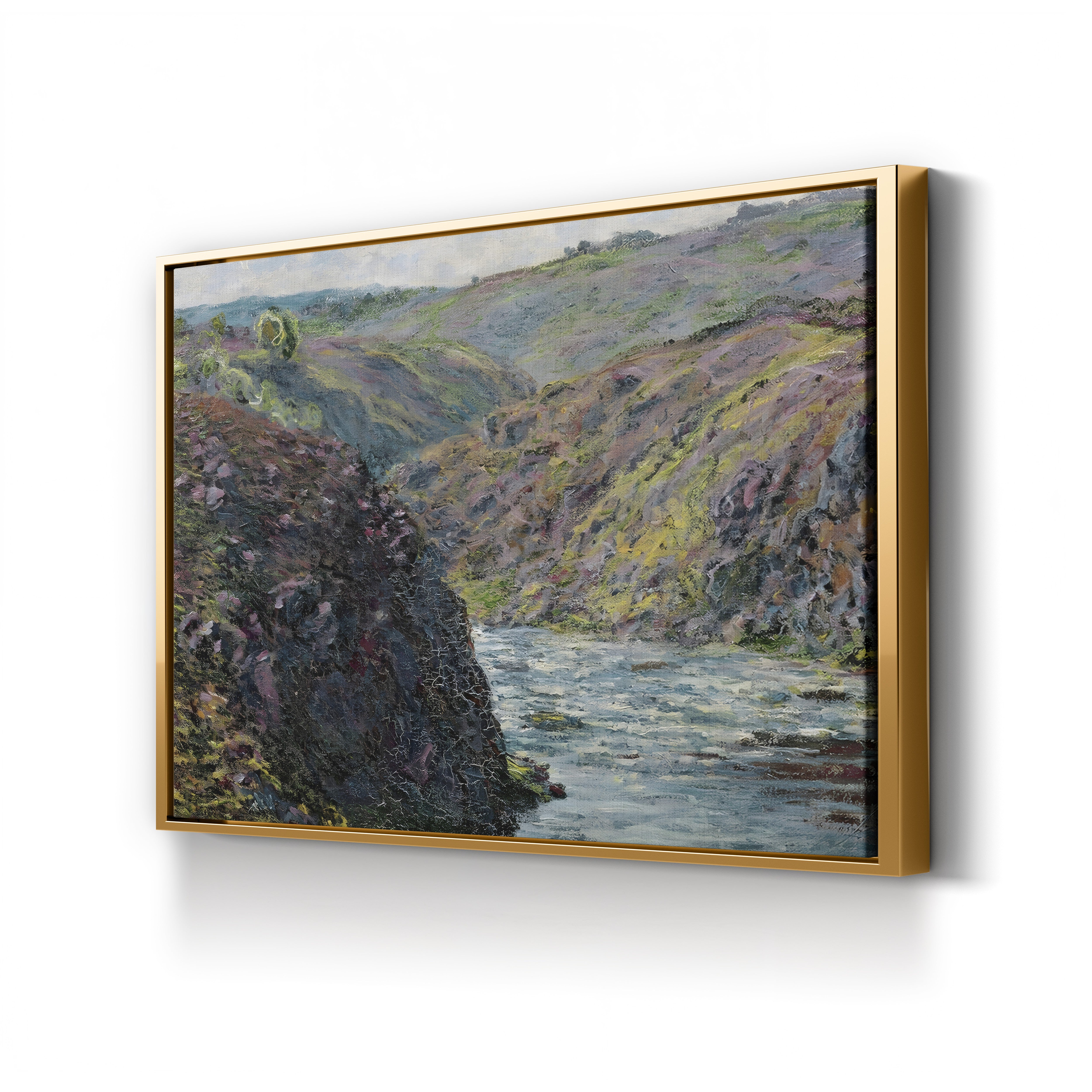 Ravines of the Creuse at the End of the Day (Ravins de la Creuse à la Fin du Jour), 1889 by Claude Monet