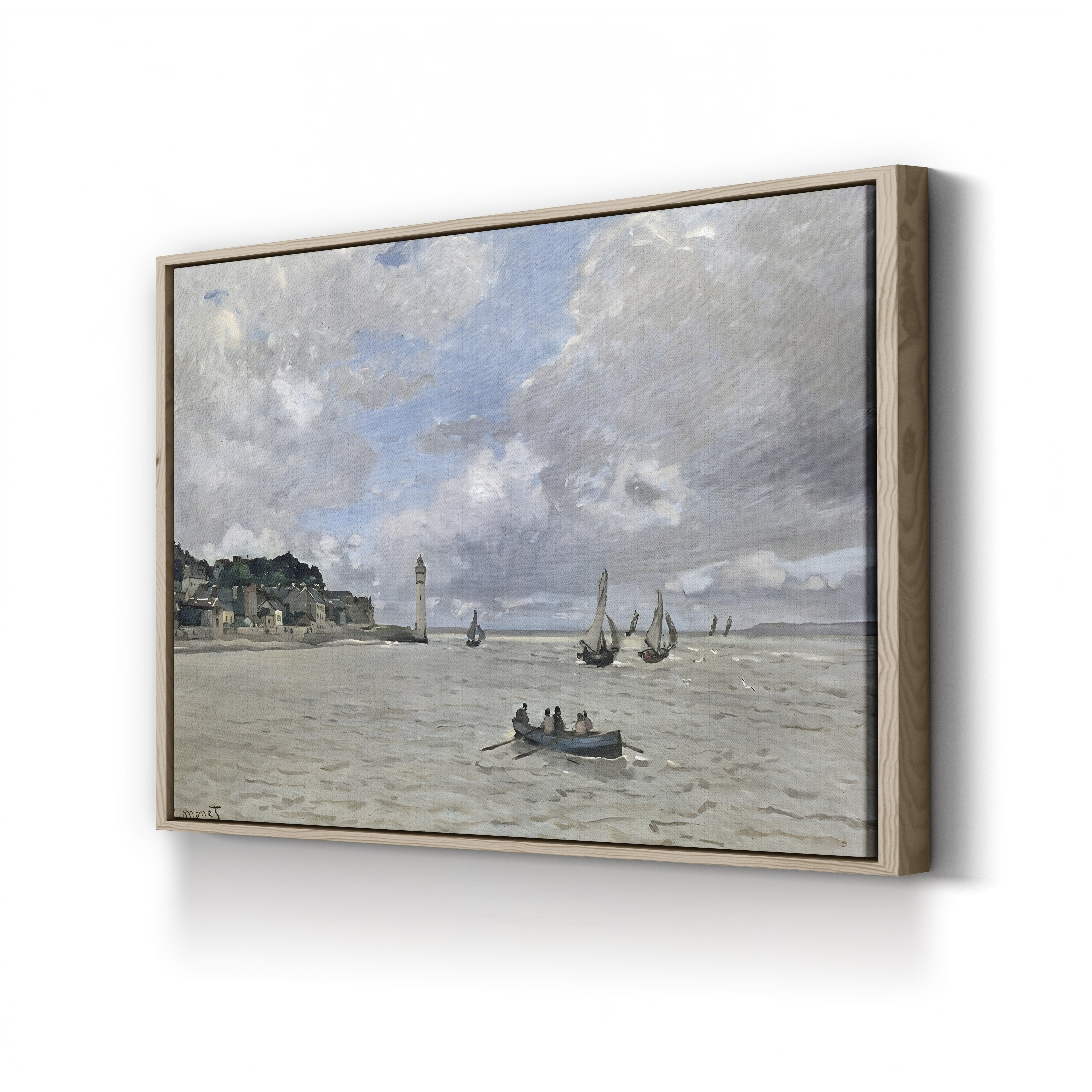 The Lighthouse of the Hospice, Honfleur (Le Phare de l’Hospice), 1864 by Claude Monet