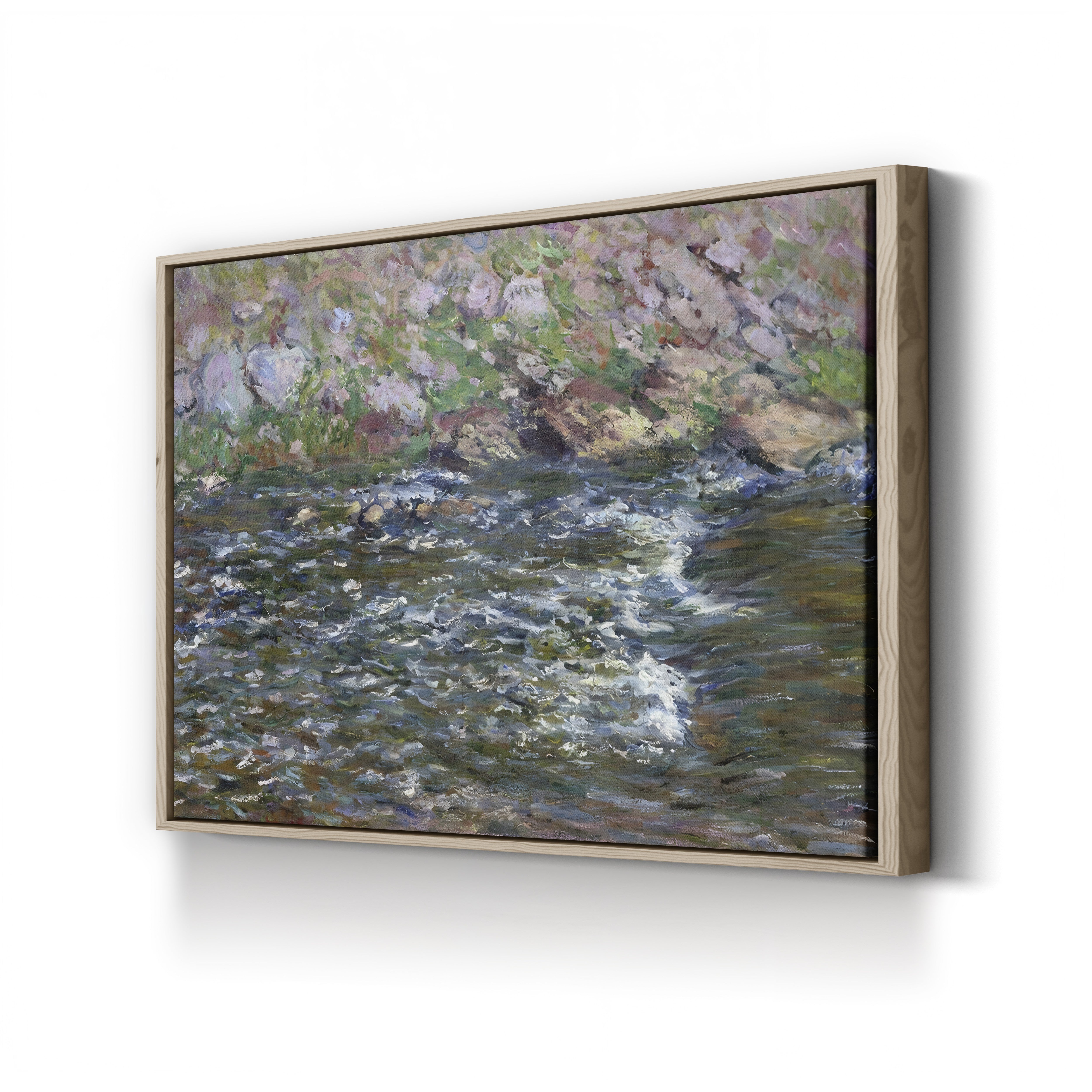 Rapids on the Petite Creuse at Fresselines (Torrent de la Petite Creuse à Fresselines), 1889 by Claude Monet