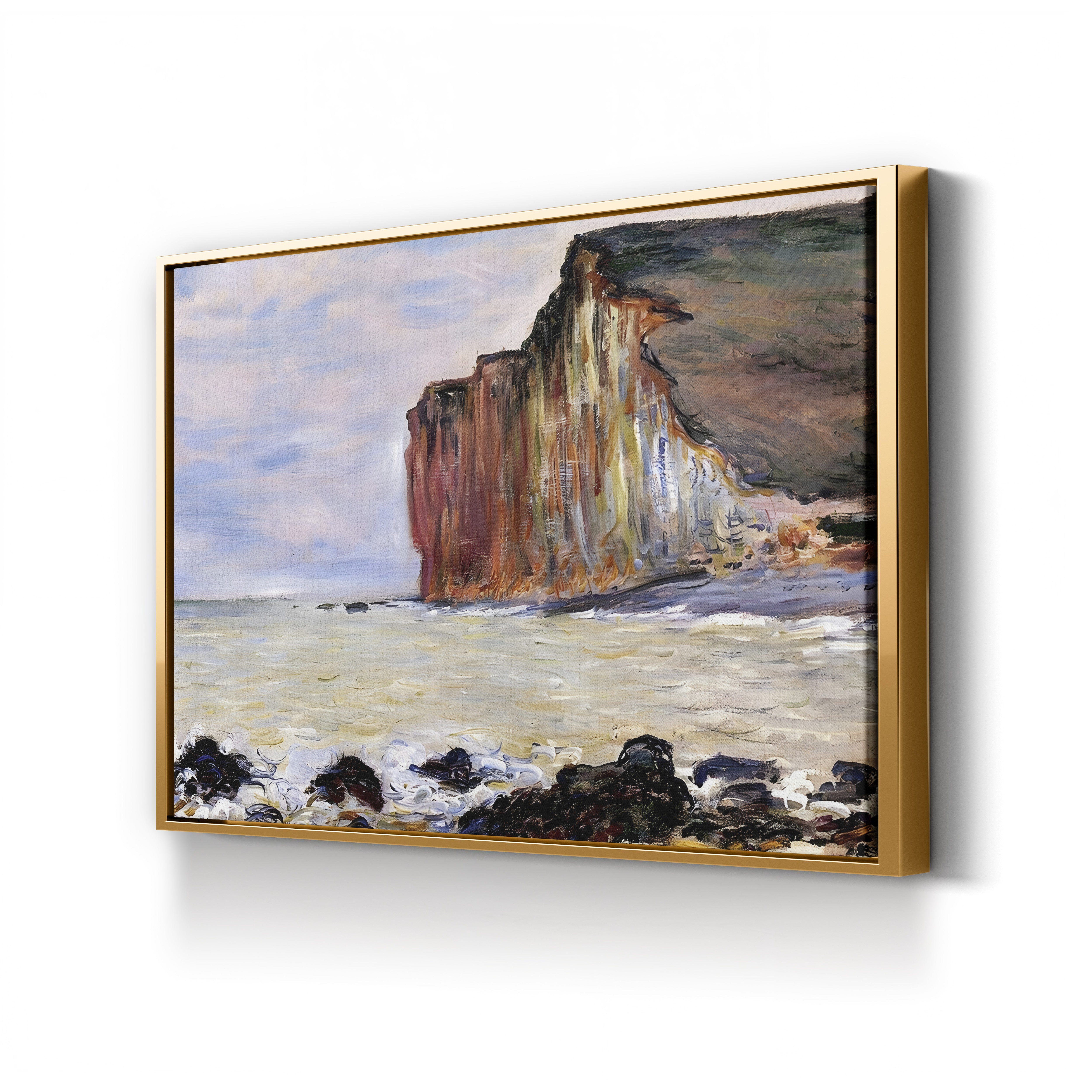 Les Petites Dalles, Pourville, 1881 by Claude Monet