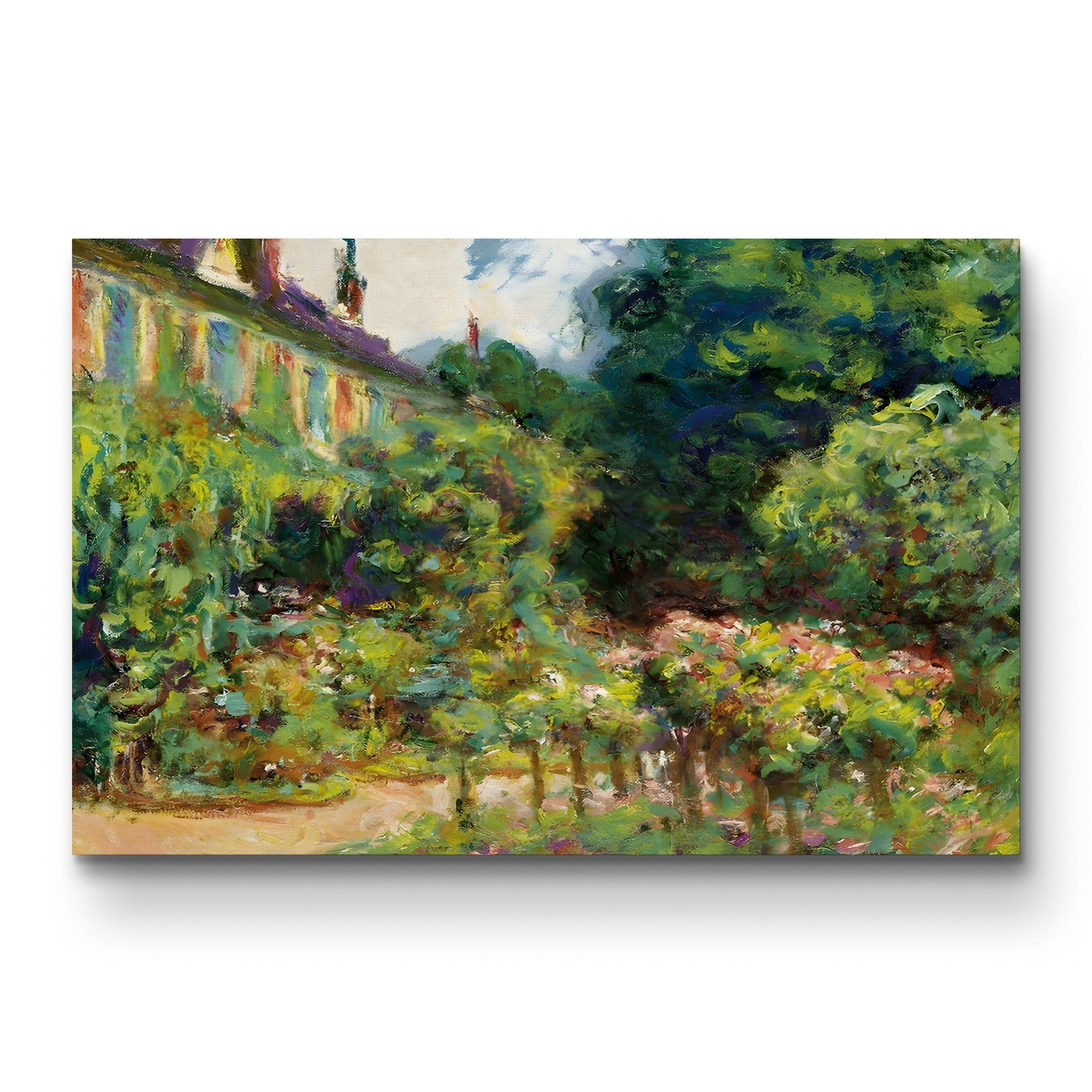 The Artist’s House at Giverny (La Maison de l’Artiste à Giverny), 1913 by Claude Monet