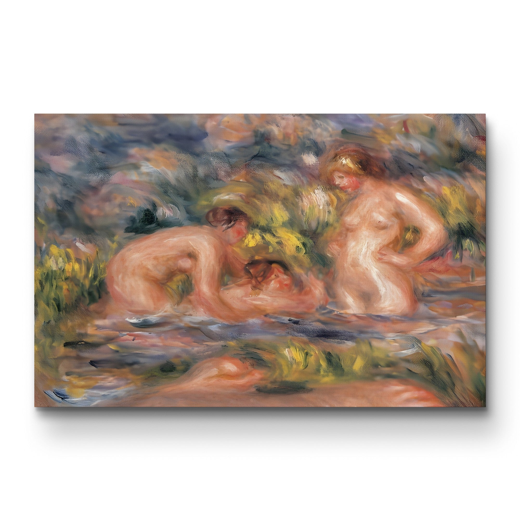 Bathers, c. 1918–1919 – Pierre-Auguste Renoir Wall Art | Late Impressionist Nude Canvas Print