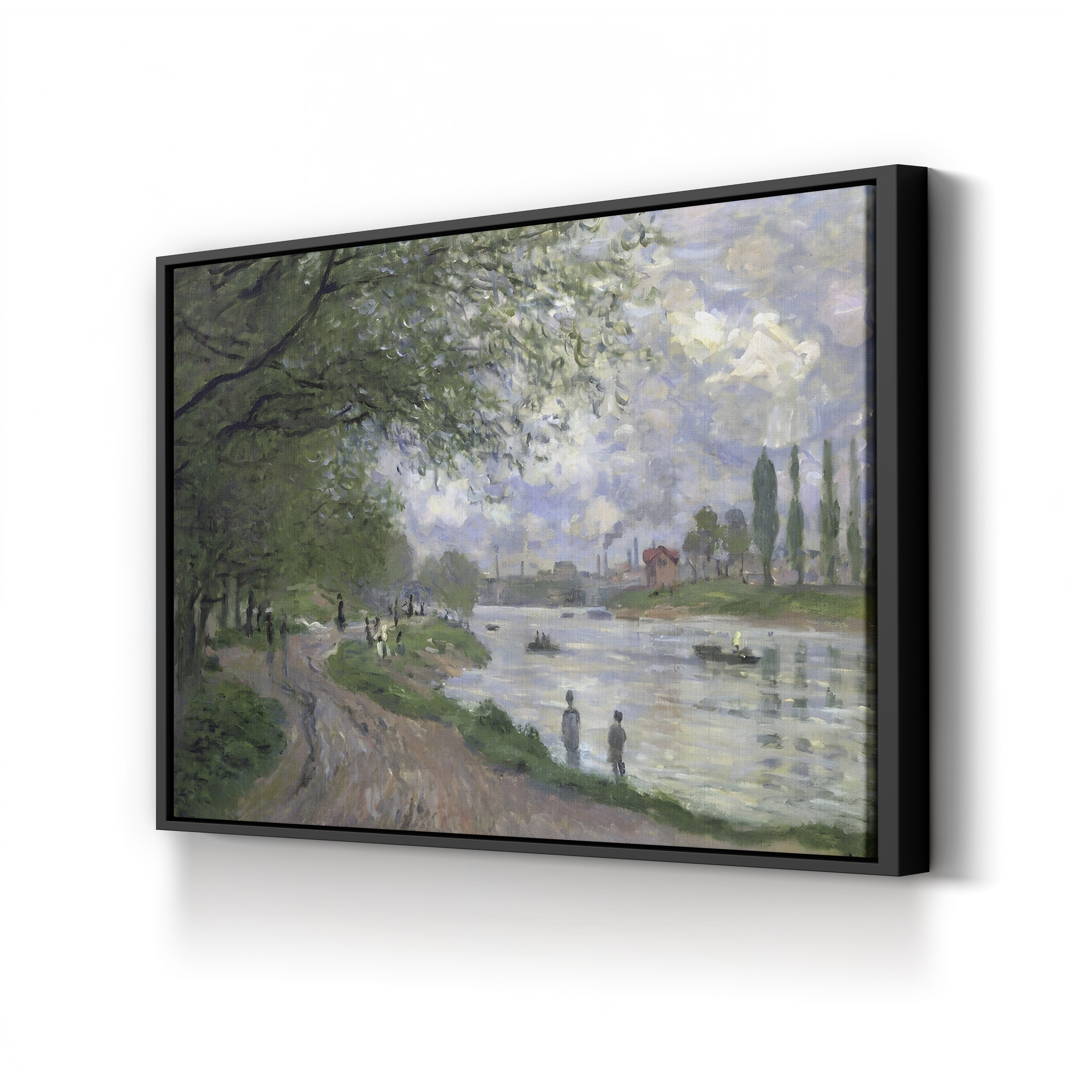 The Island of La Grande Jatte (L’Île de la Grande Jatte), 1878 by Claude Monet