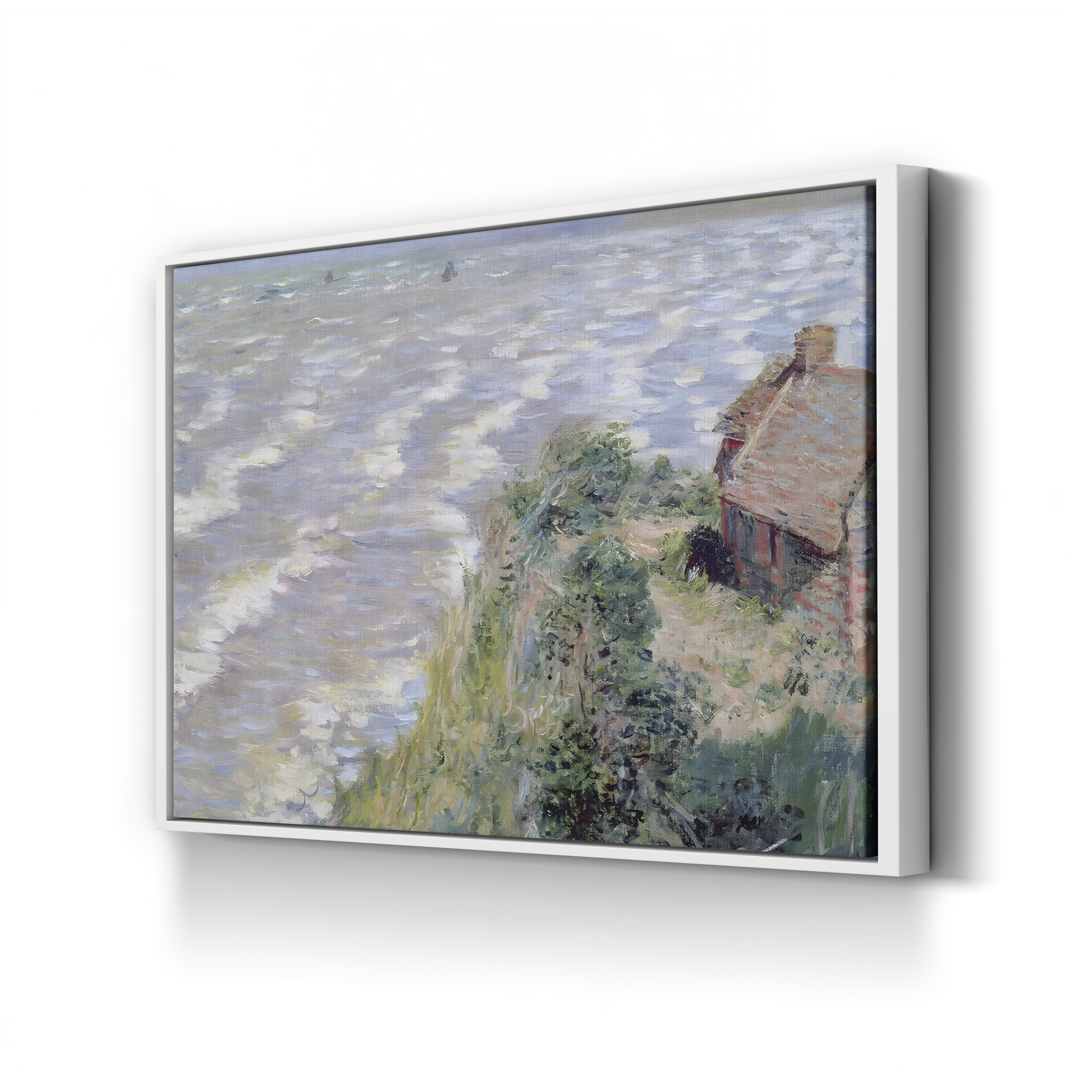 Rising Tide at Pourville (Marée montante à Pourville), 1882 by Claude Monet