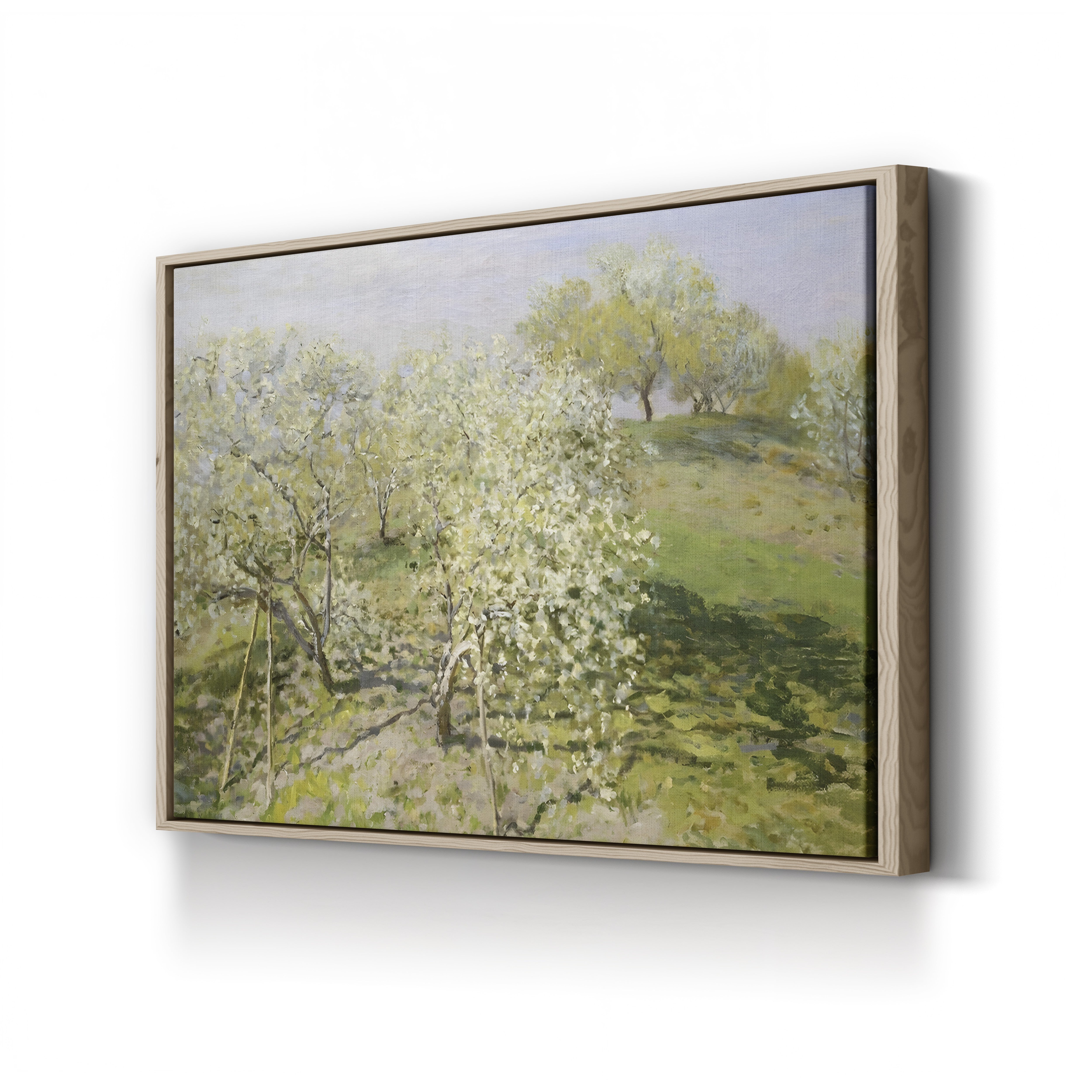 Spring, Fruit Trees in Bloom (Arbres Fruitiers en Fleurs), 1873 by Claude Monet