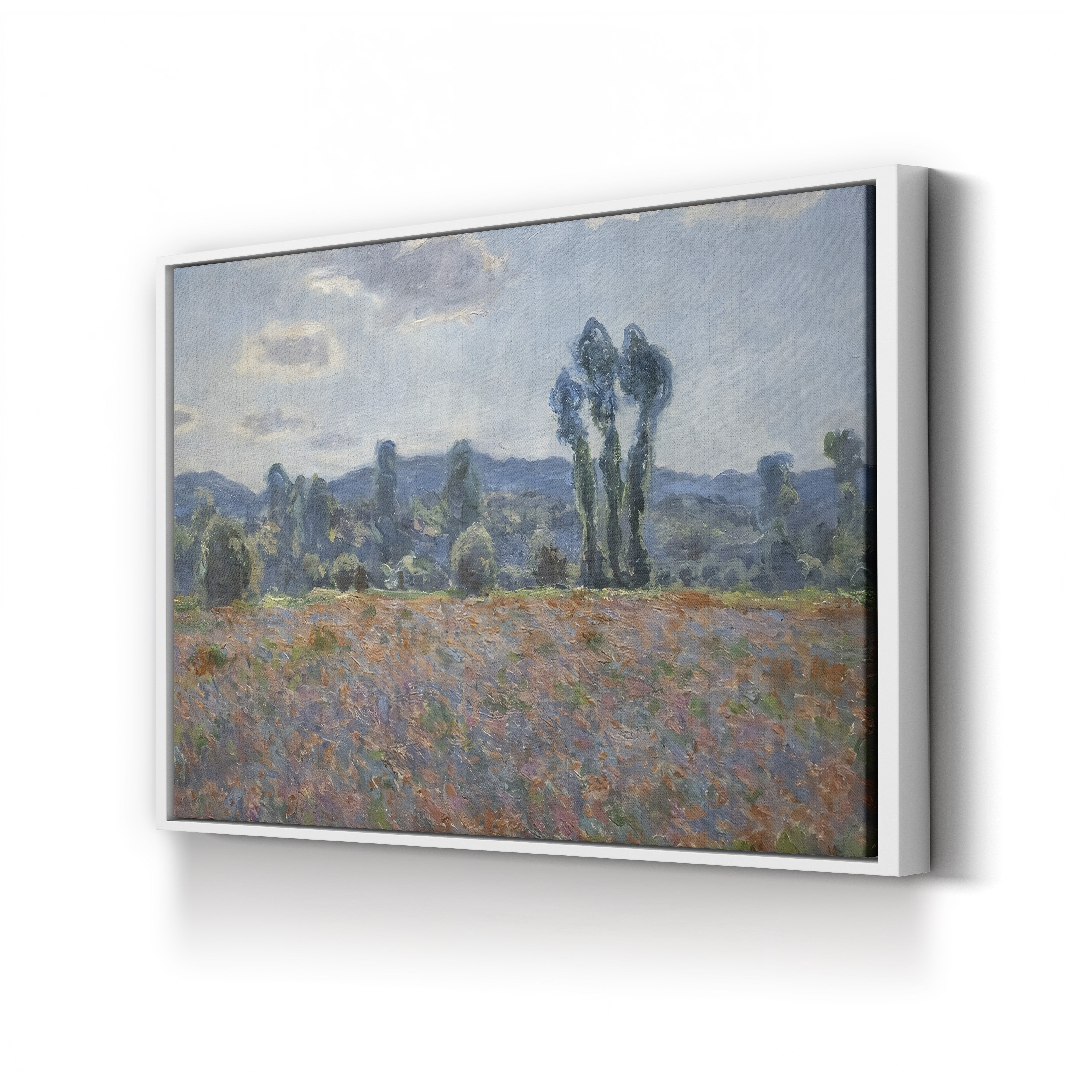 Poppy Field (Champ de coquelicots, Giverny), 1890-91 by Claude Monet