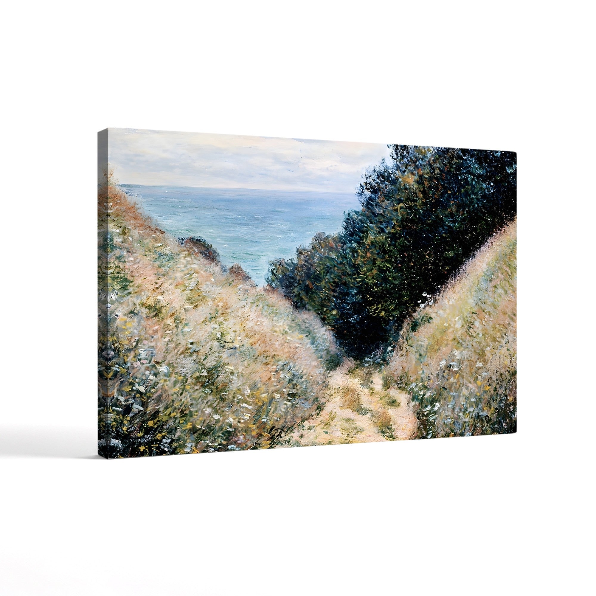 Road at La Cavée, Pourville (Chemin de la Cavée, Pourville), 1882 by Claude Monet