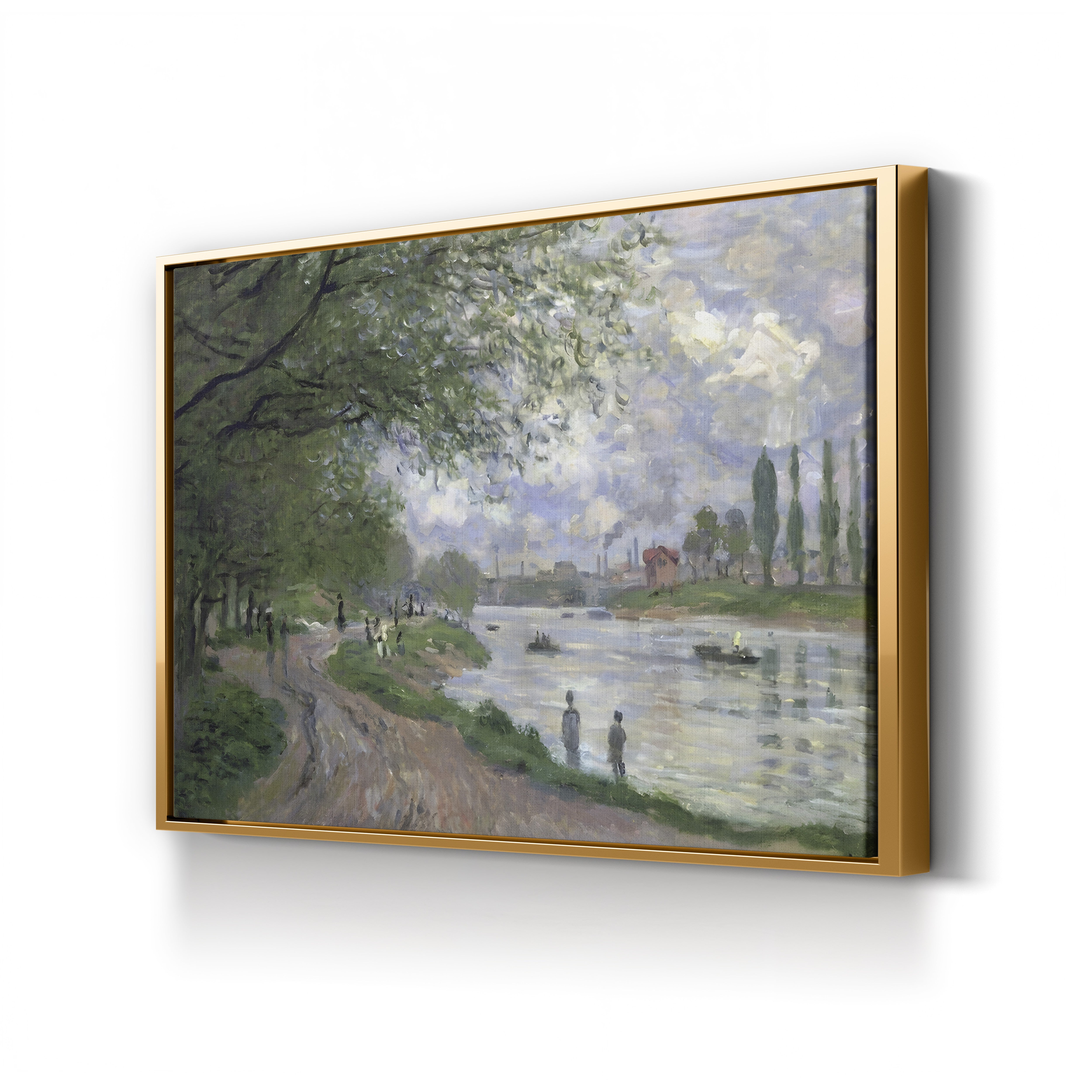 The Island of La Grande Jatte (L’Île de la Grande Jatte), 1878 by Claude Monet
