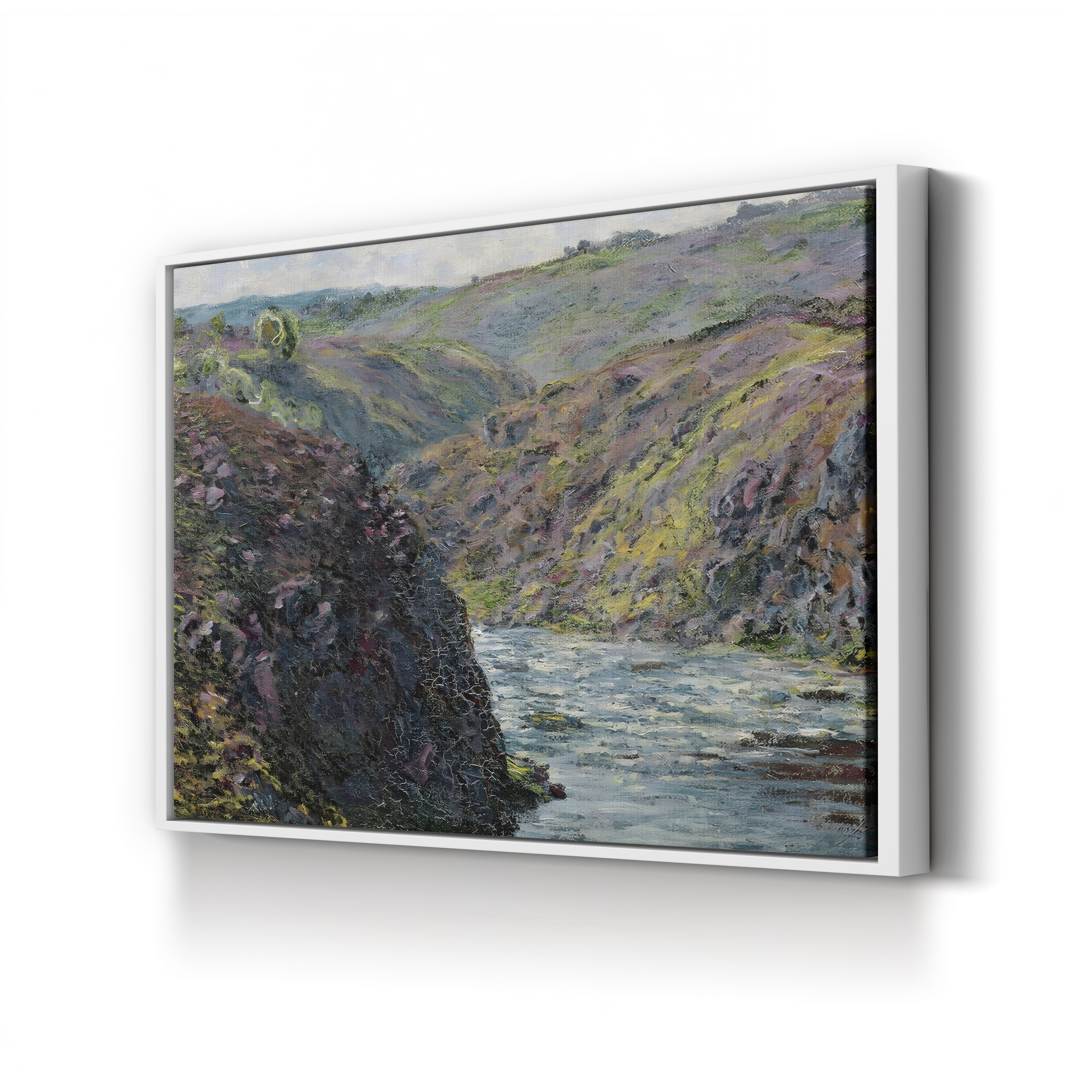 Ravines of the Creuse at the End of the Day (Ravins de la Creuse à la Fin du Jour), 1889 by Claude Monet