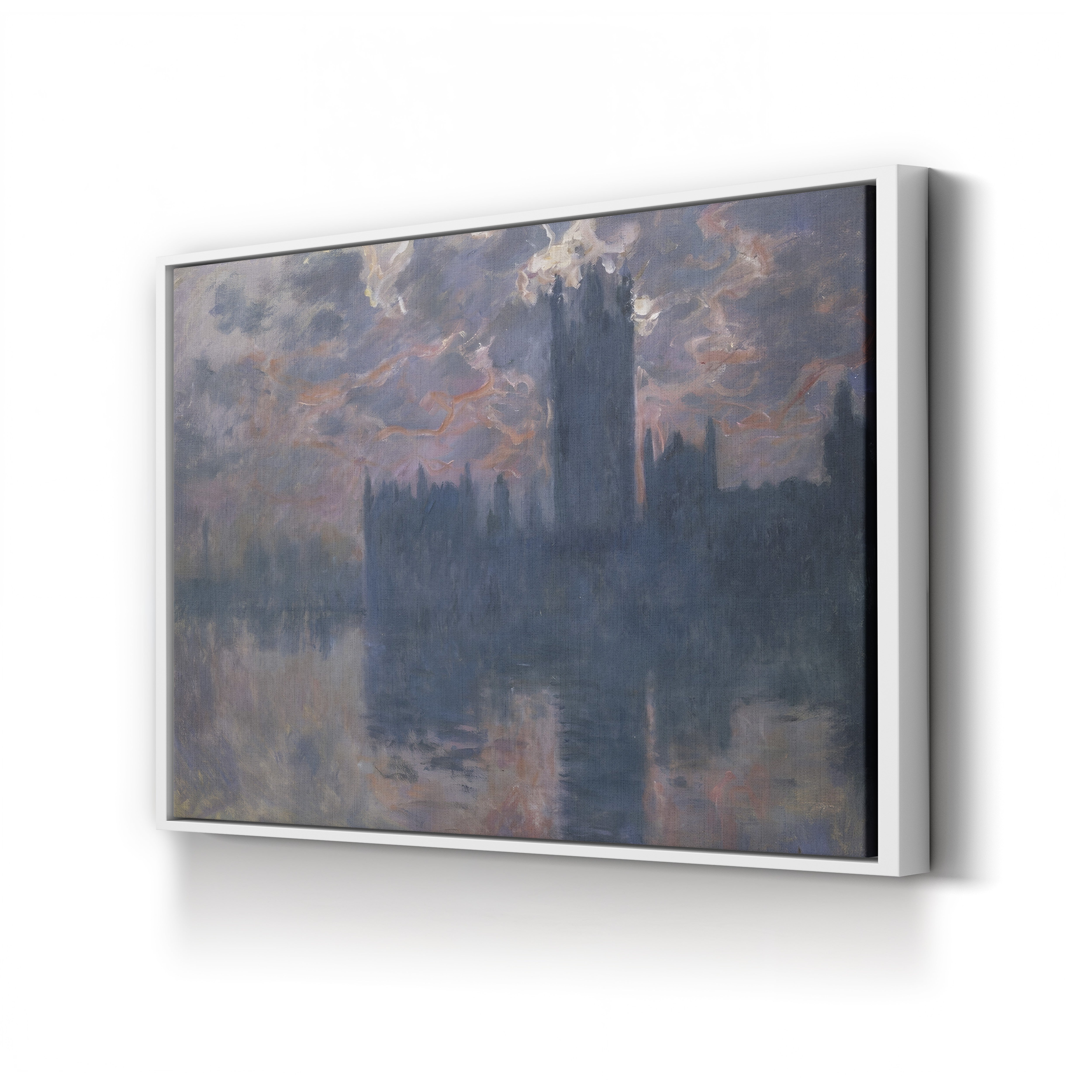 Houses of Parliament, Sunset, 1902 – Claude Monet Wall Art | Impressionist London Series Canvas Print